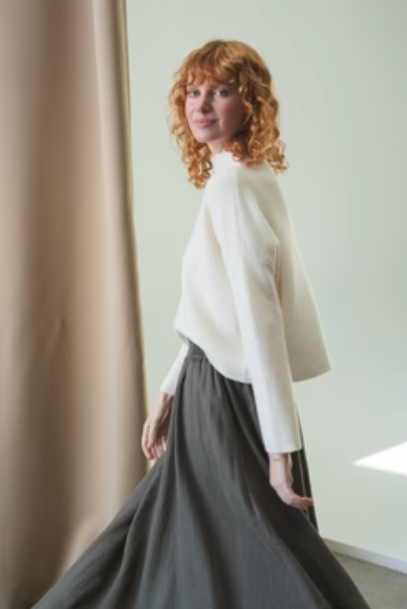Lilly Pilly Lumi Cashmere Knit - Ivory