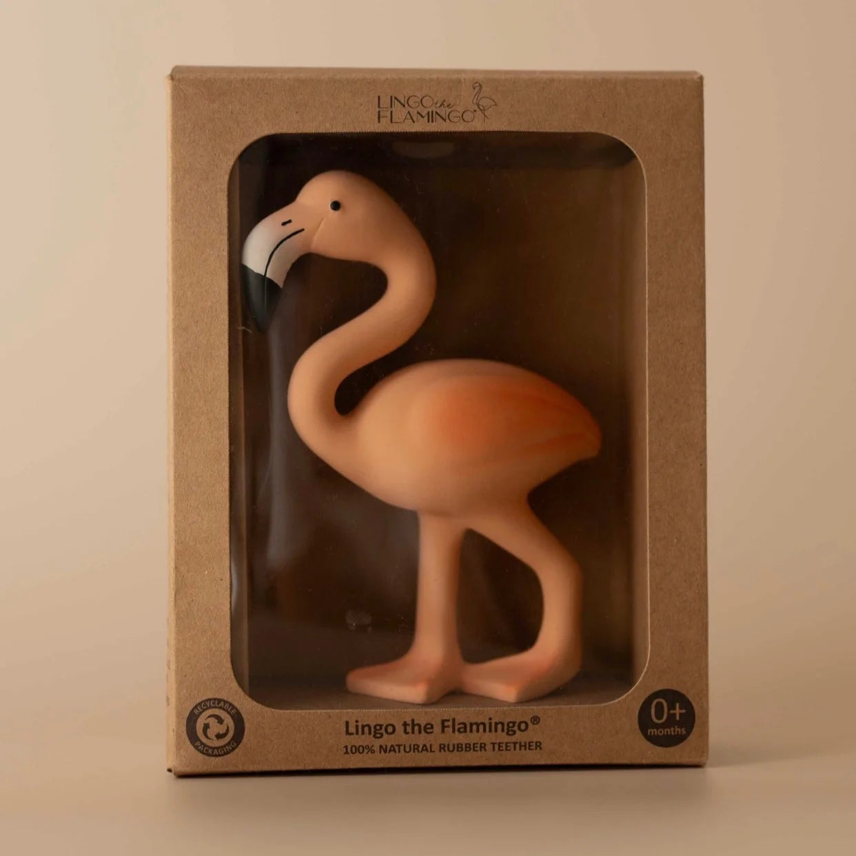 Lingo The Flamingo Teething Toy