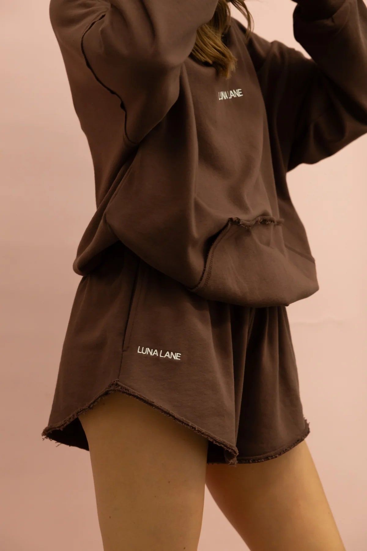 Luna Lane The Macy Shorts - Chocolate