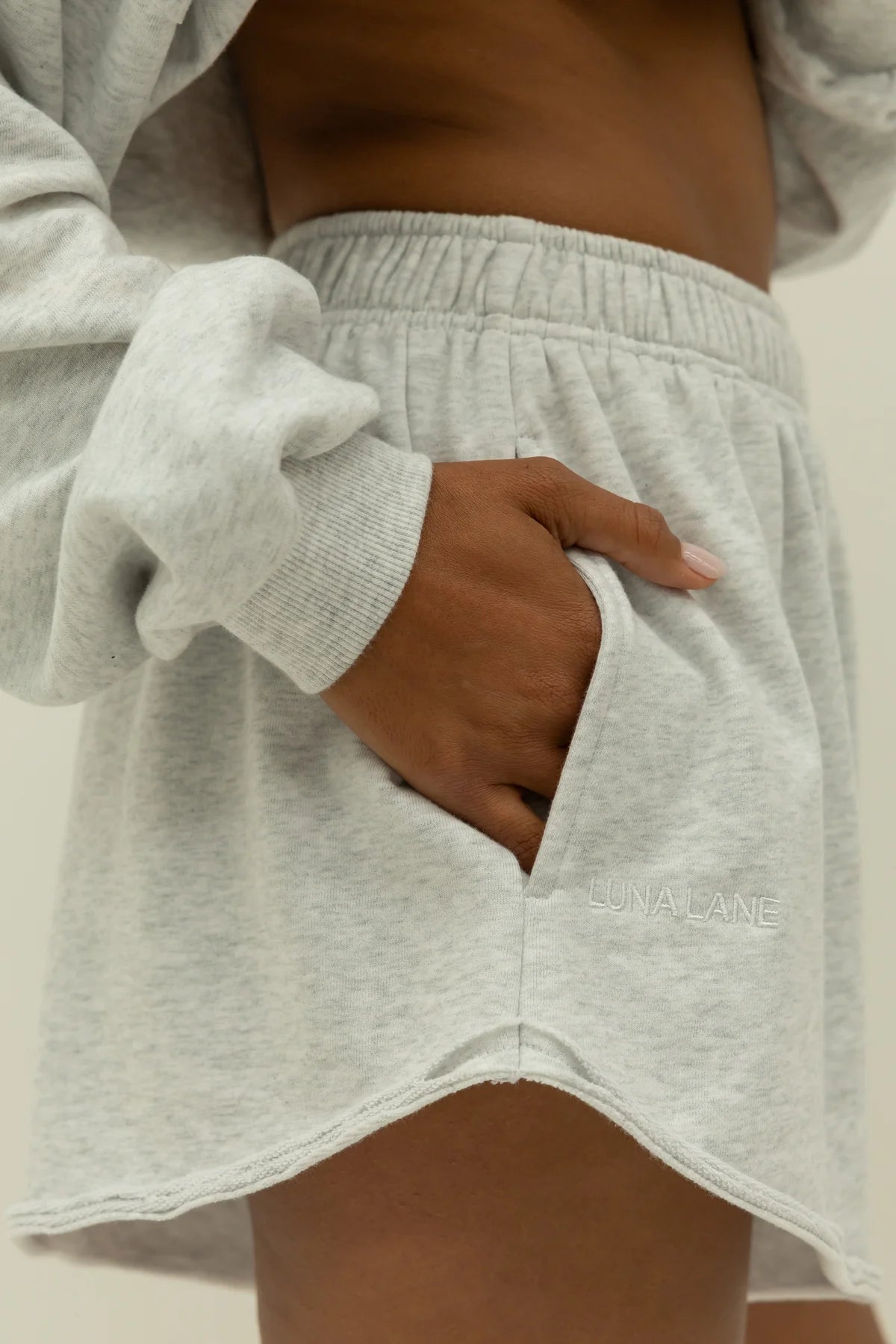 Luna Lane The Macy Shorts - Grey