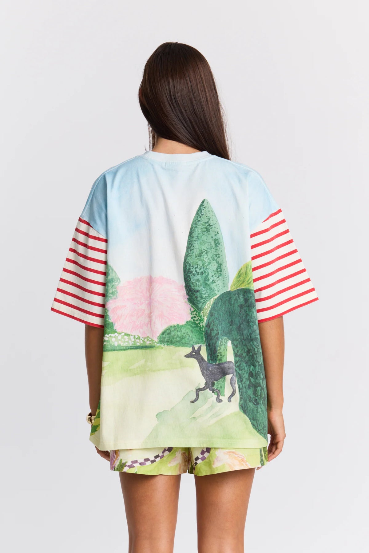 Maku Gardenia Oversized Tee