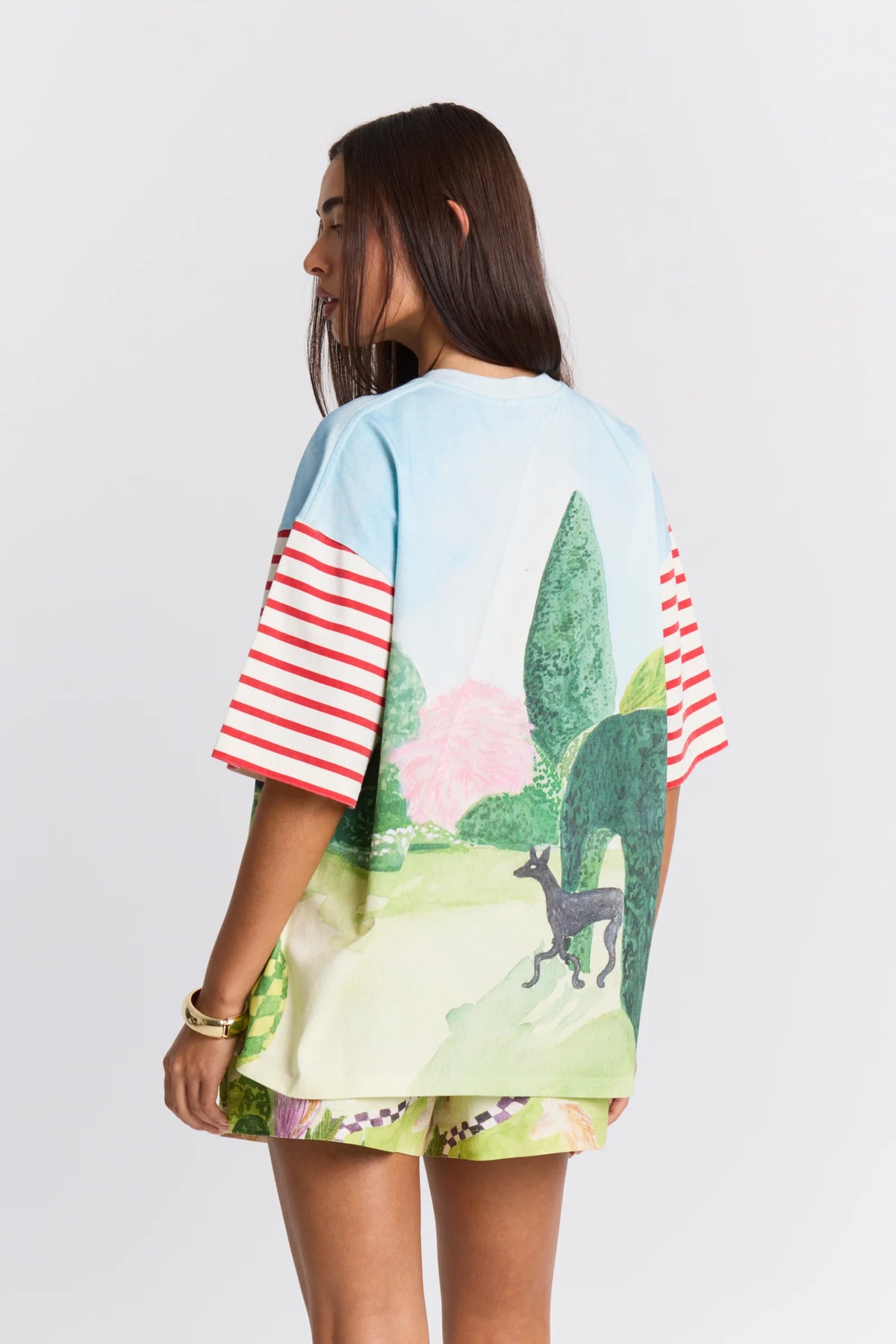 Maku Gardenia Oversized Tee