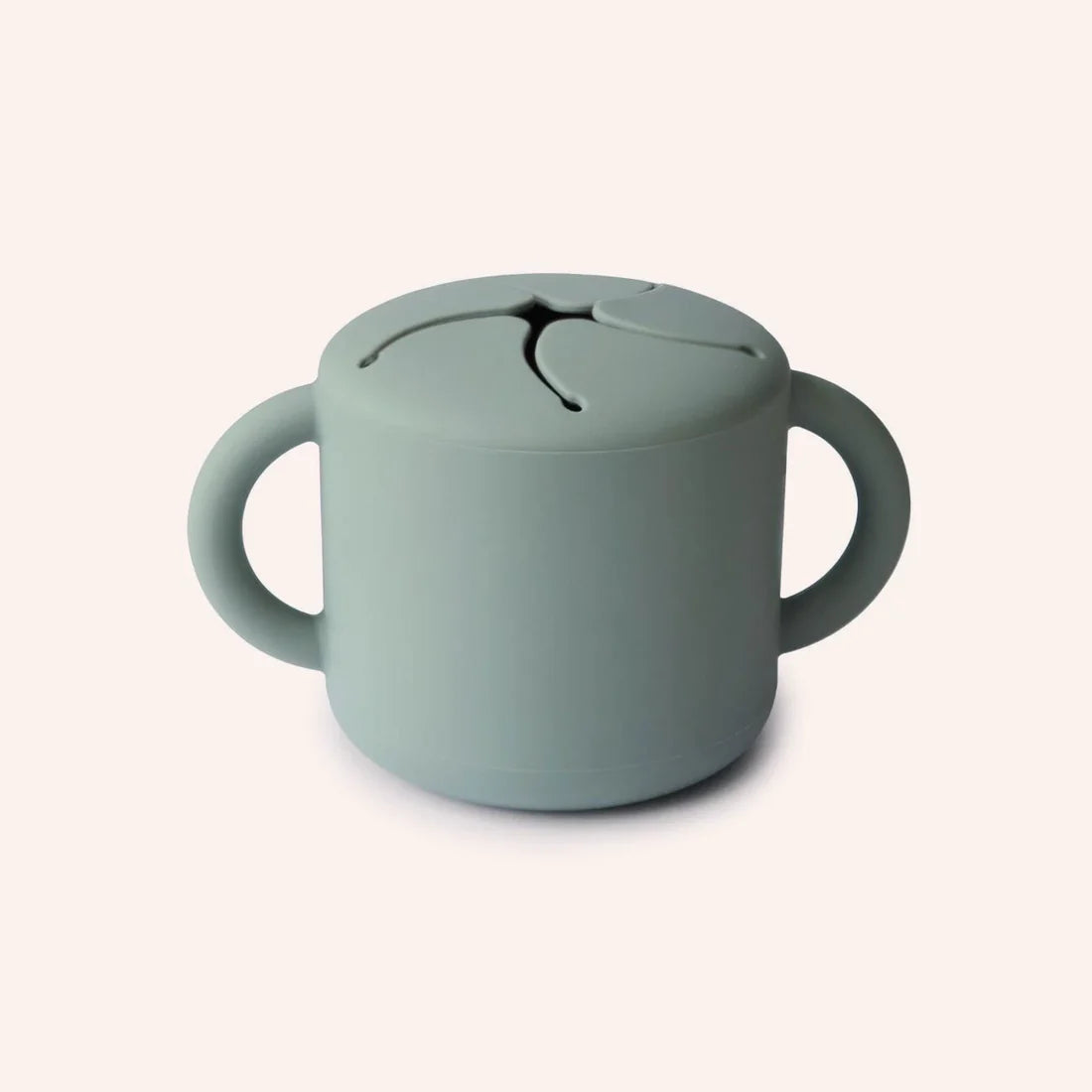 Mushie Snack Cup - Cambridge Blue