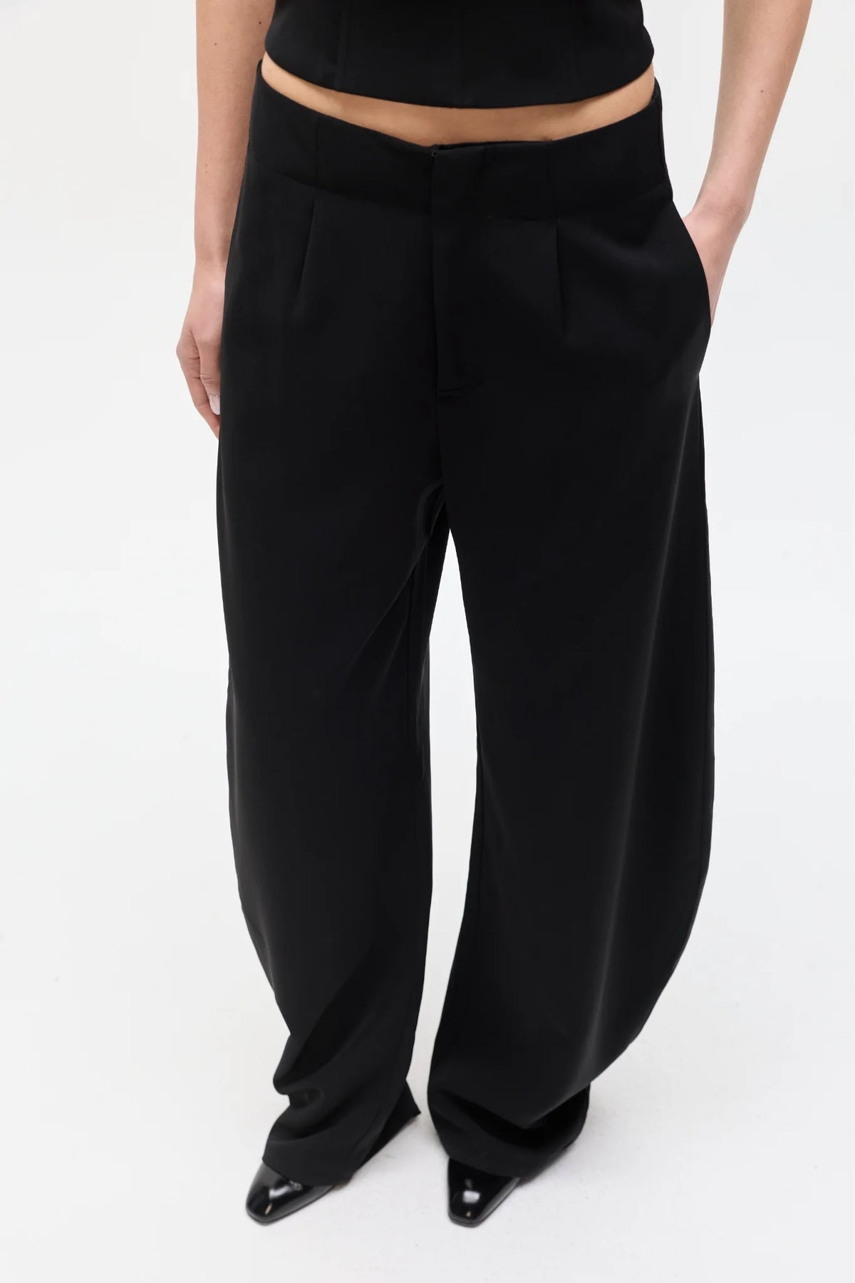 Bayse Navy Pant - Black