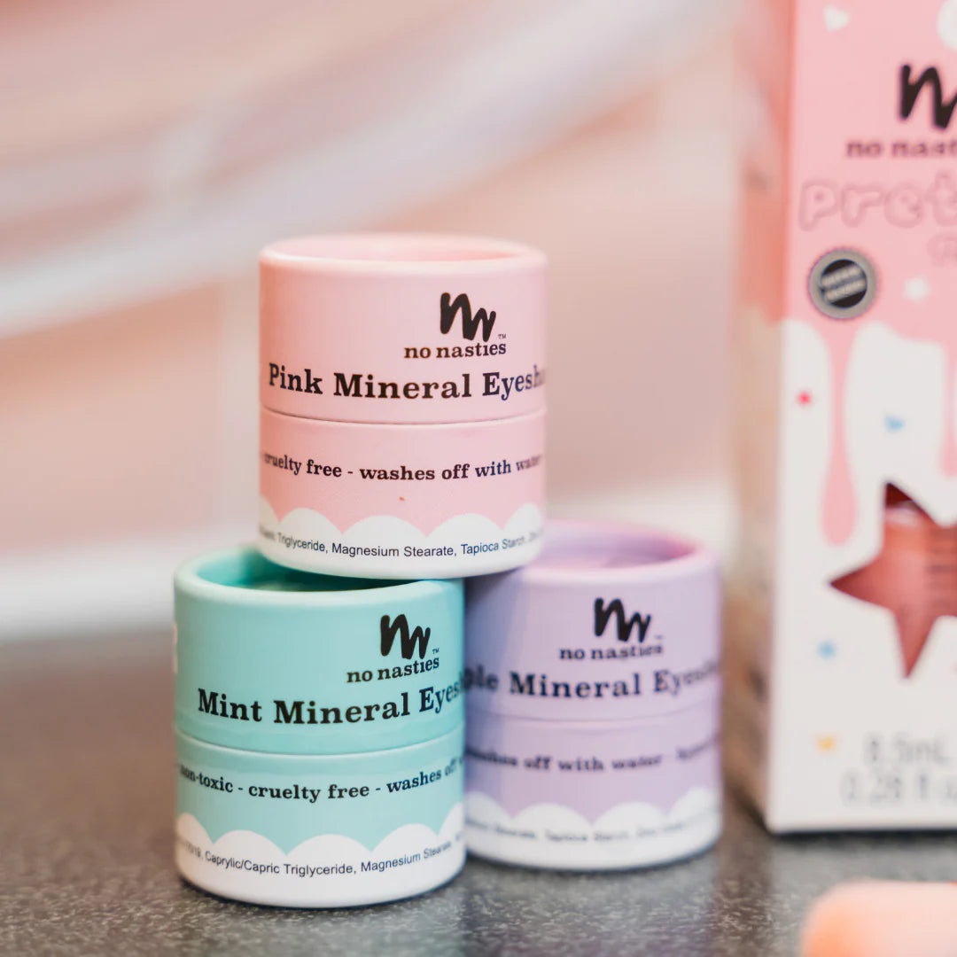 No Nasties Eco Natural Eyeshadow for Kids - Minty Green