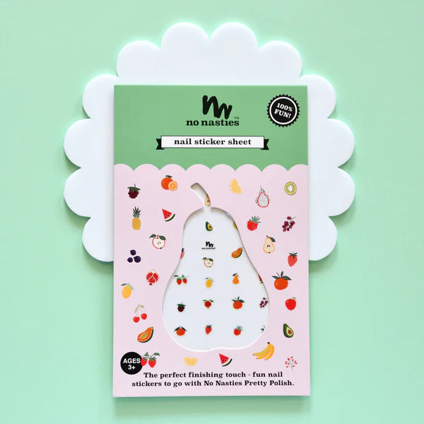 No Nasties Fruity Nail Stickers