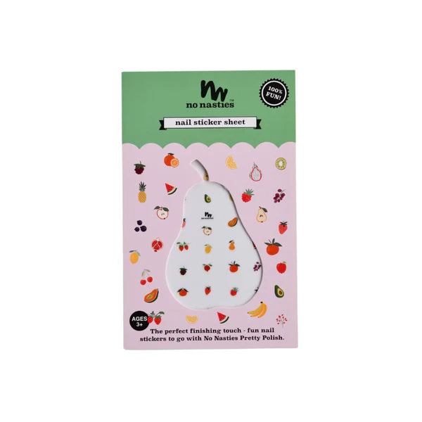 No Nasties Fruity Nail Stickers