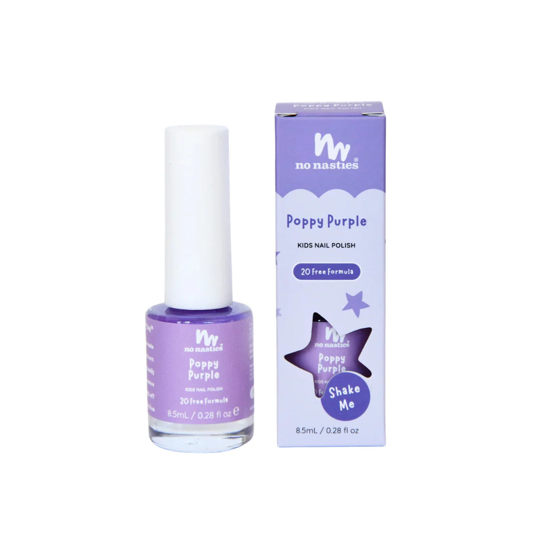 No Nasties Unscented Polish - Poppy Purple