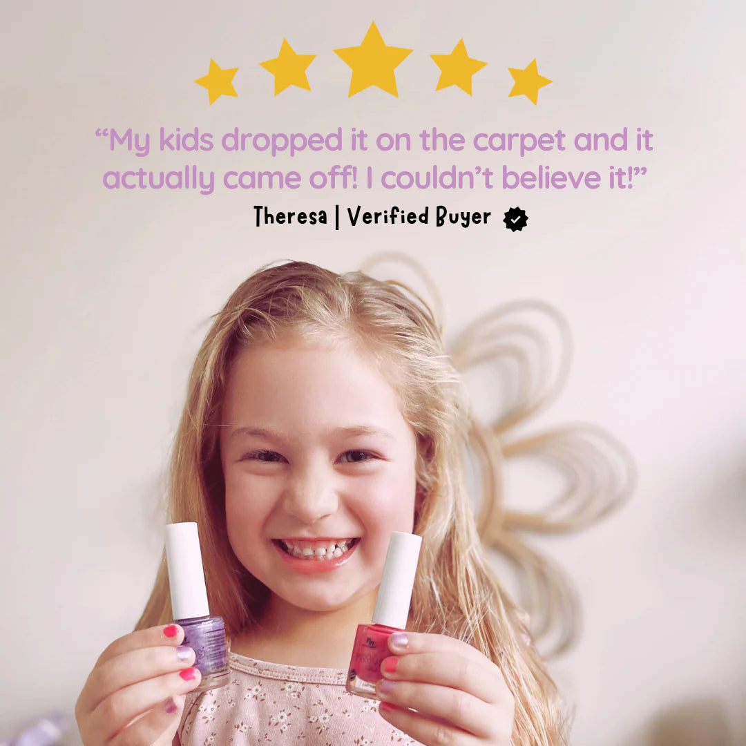 No Nasties Unscented Polish - Strawberry Cupcake