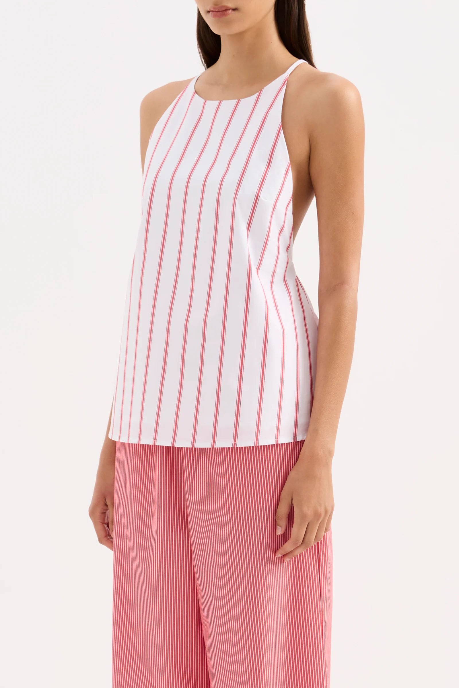 Nude Lucy Anouk Top - White Stripe