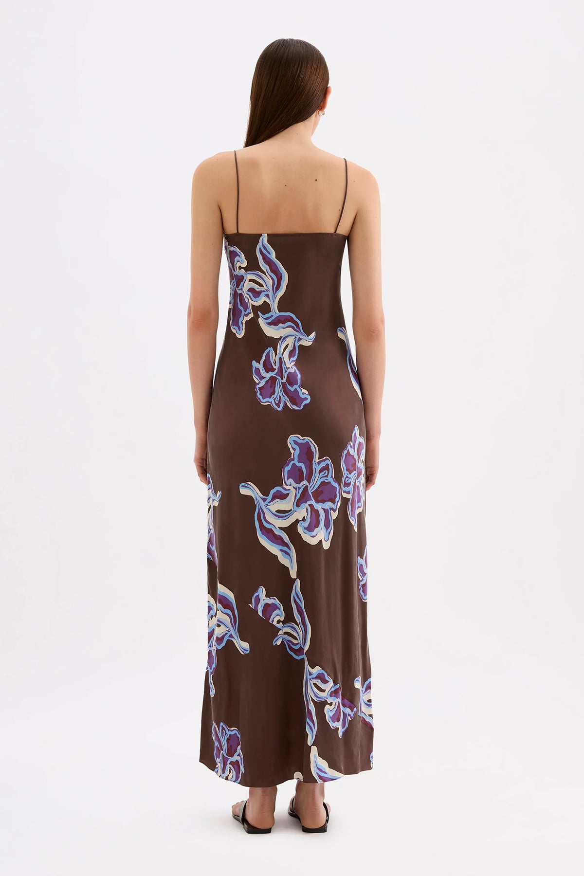 Nude Lucy Azalea Cupro Slip Dress