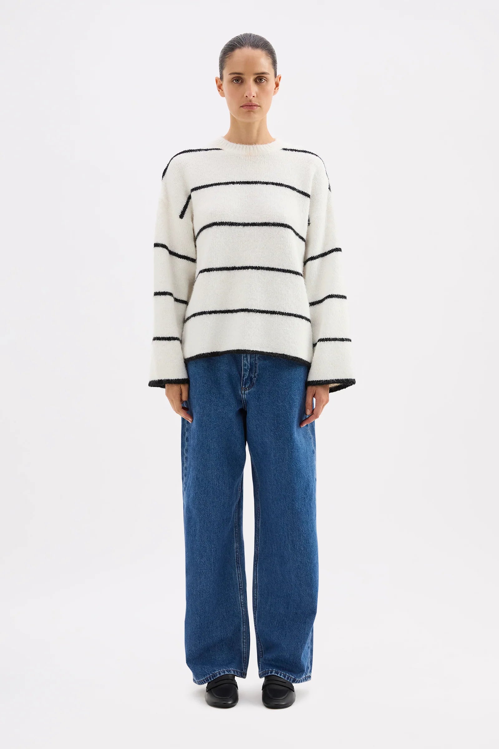 Nude Lucy Colter Knit - Black Stripe