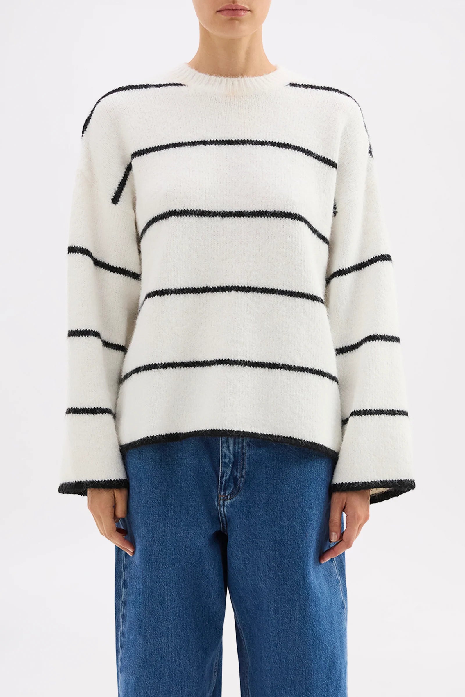 Nude Lucy Colter Knit - Black Stripe
