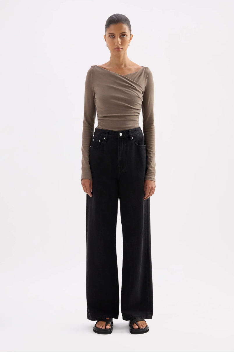 Nude Lucy Daniya LS Top - Truffle