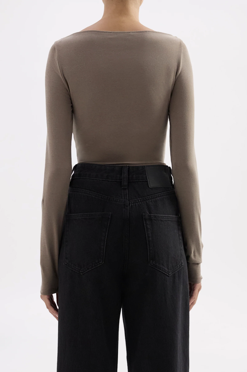 Nude Lucy Daniya LS Top - Truffle