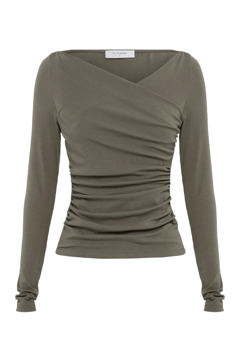 Nude Lucy Daniya LS Top - Truffle