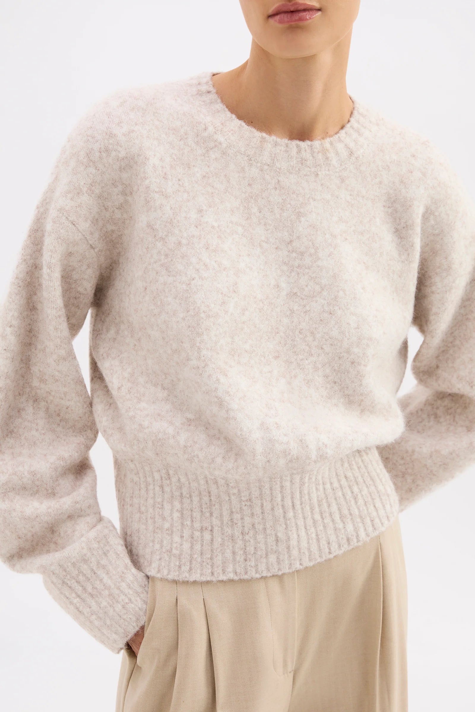 Nude Lucy Elsie Knit - Cinder Marle