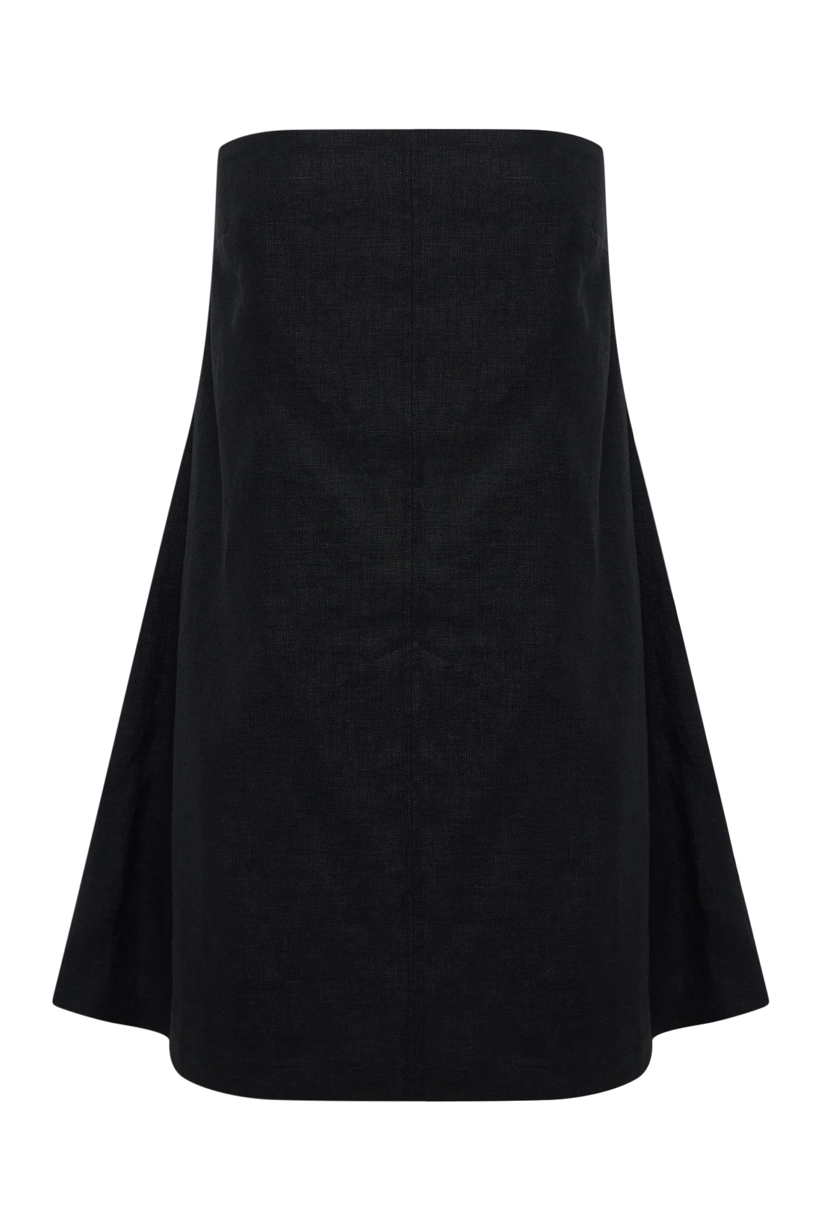 Nude Lucy Elyse Linen Mini Dress - Black