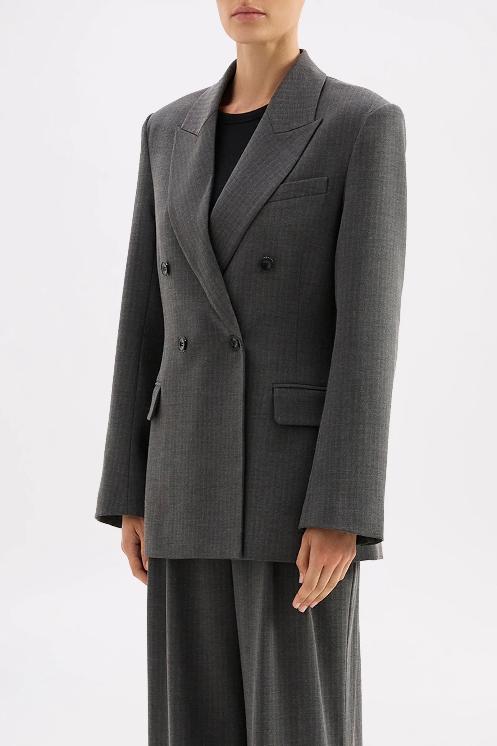 Nude Lucy Fosca Blazer - Charcoal