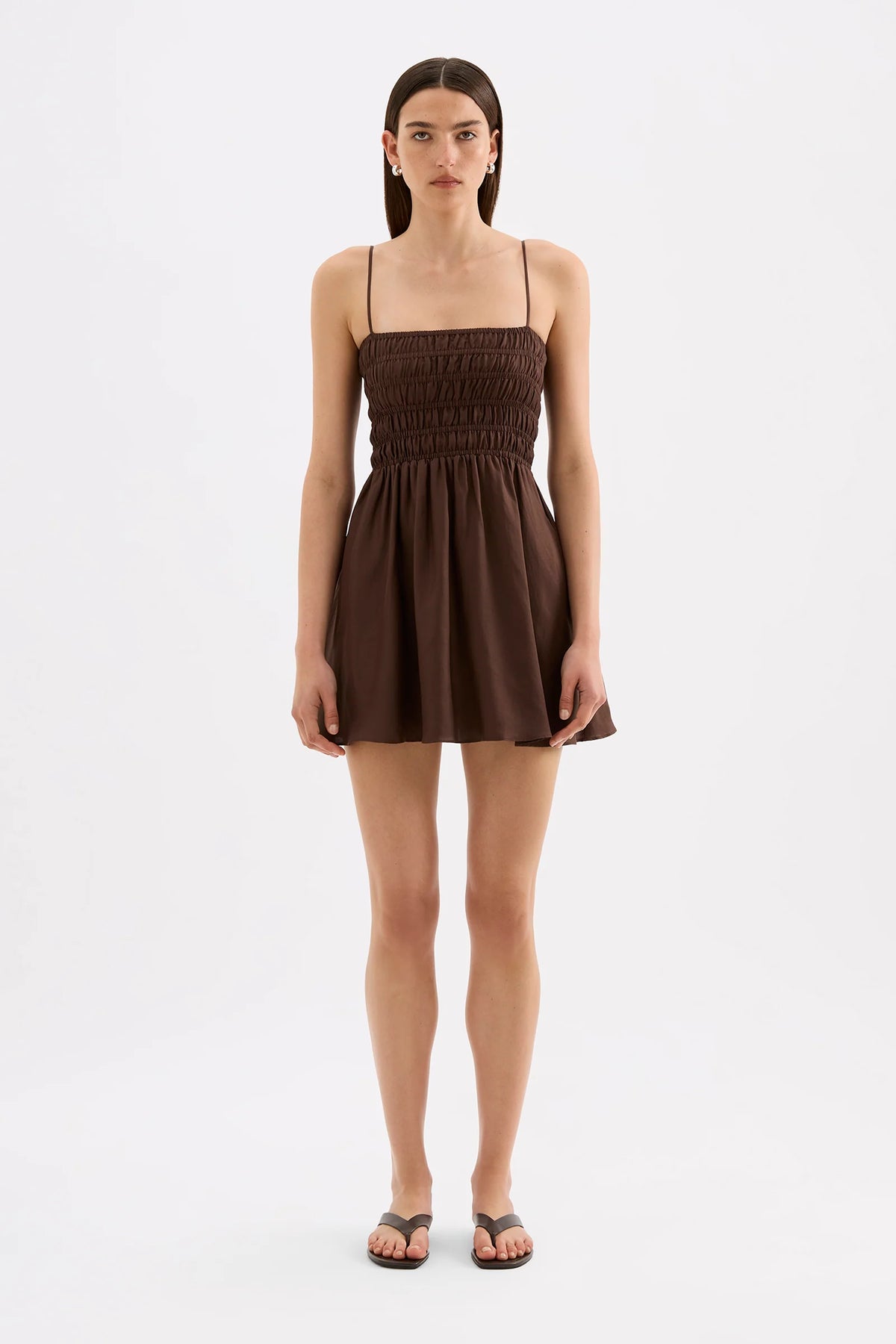 Nude Lucy Jaslynn Tencel Mini Dress