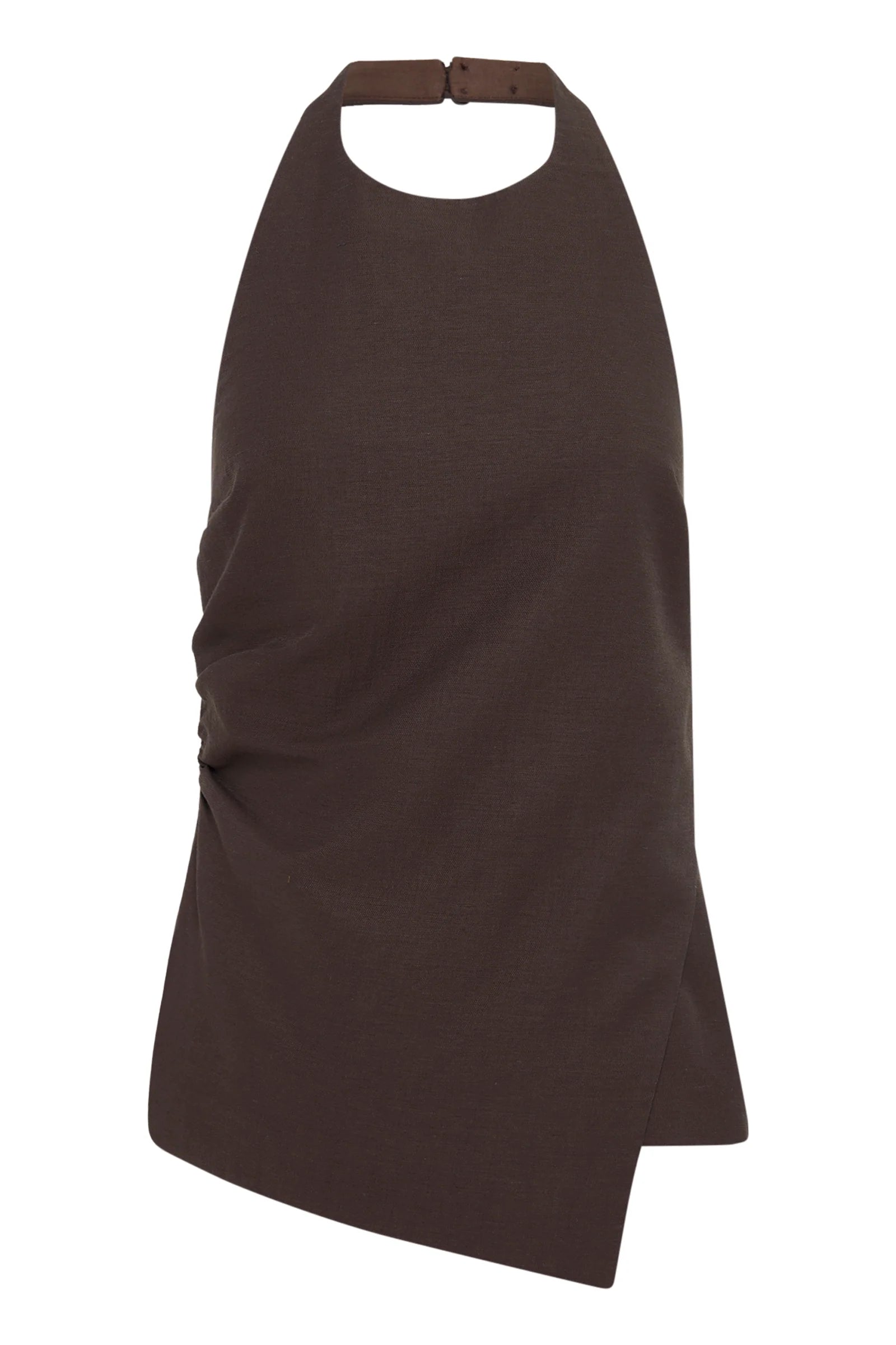 Nude Lucy Juno Halter Top - Chocolate