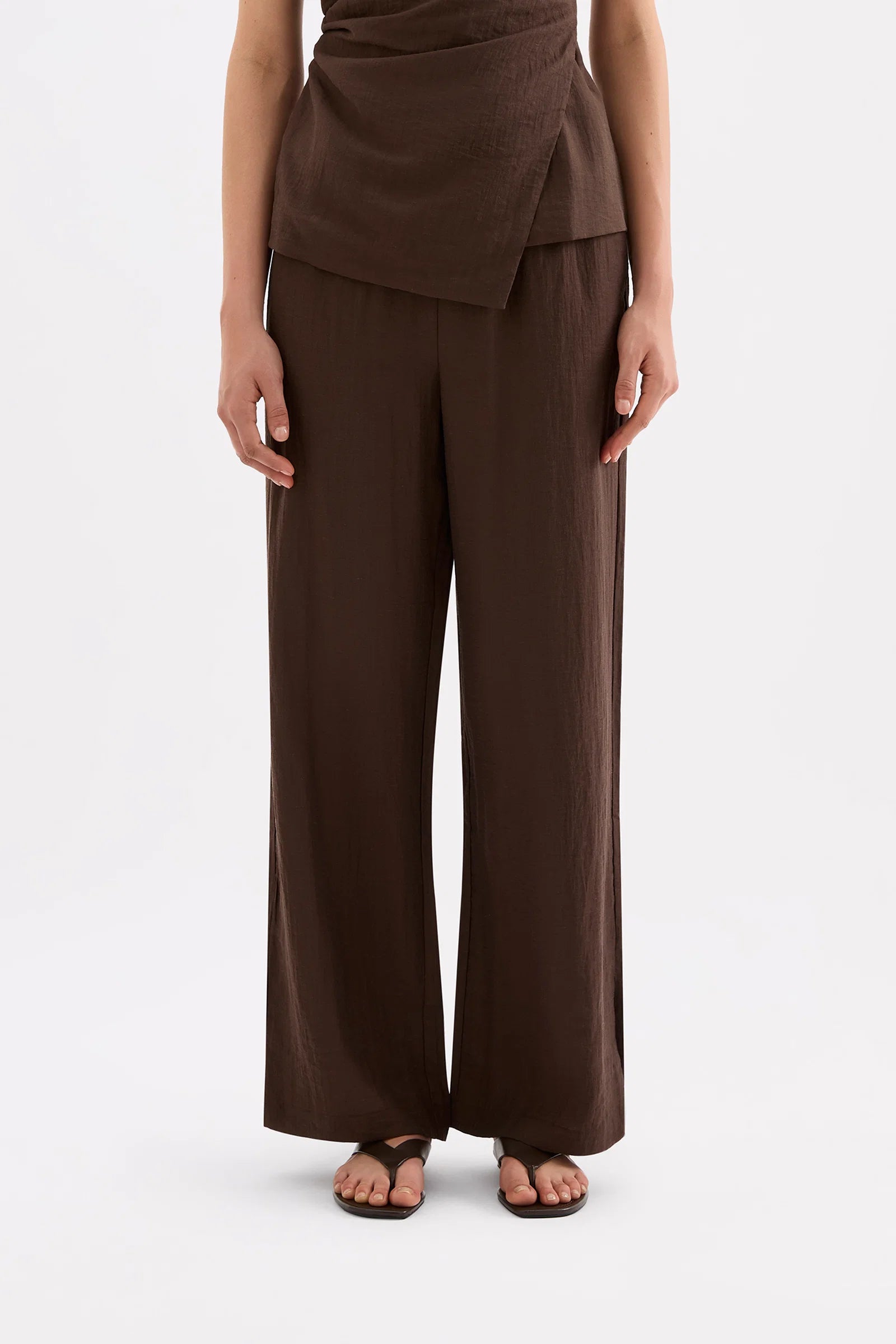 Nude Lucy Juno Pant - Chocolate