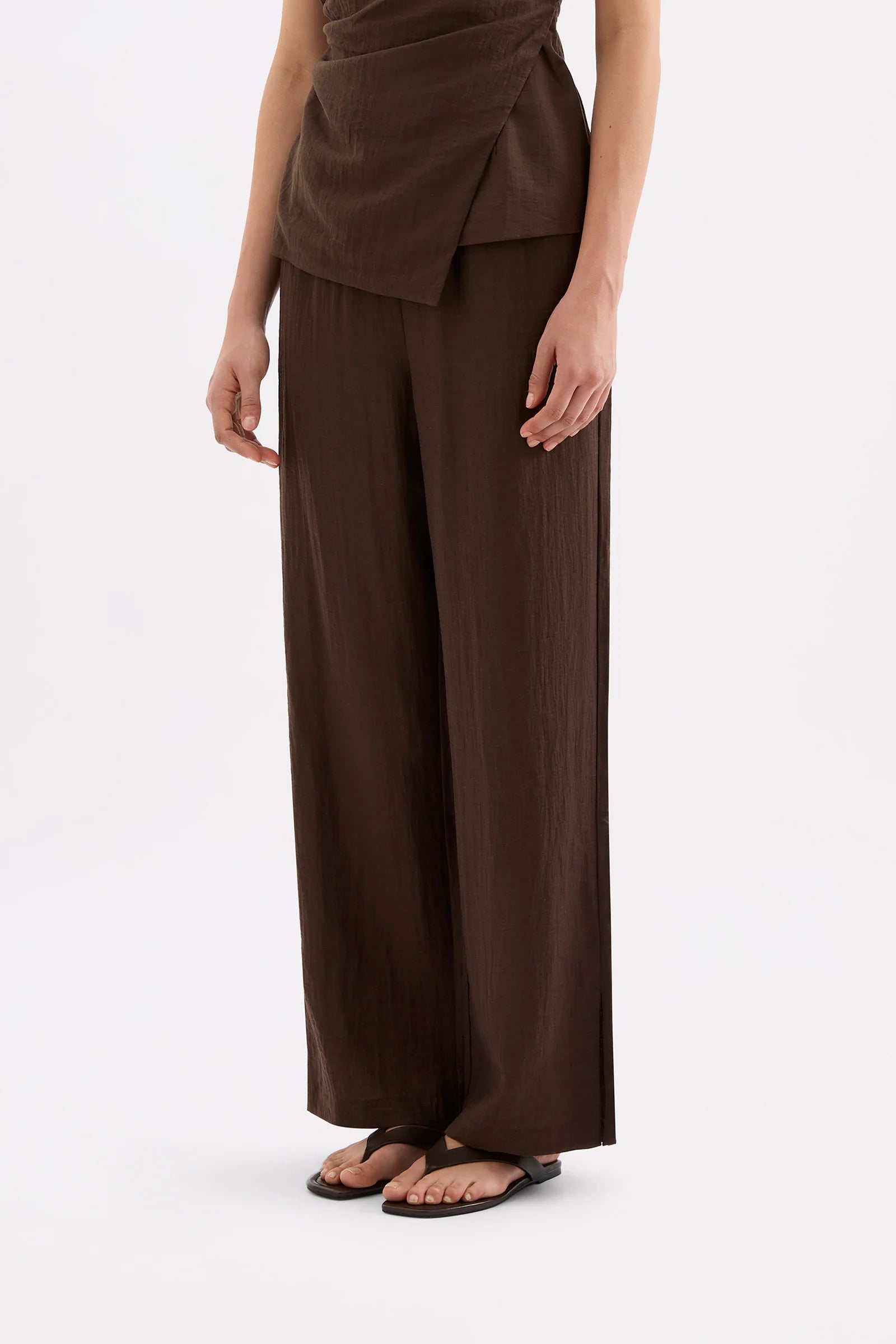 Nude Lucy Juno Pant - Chocolate