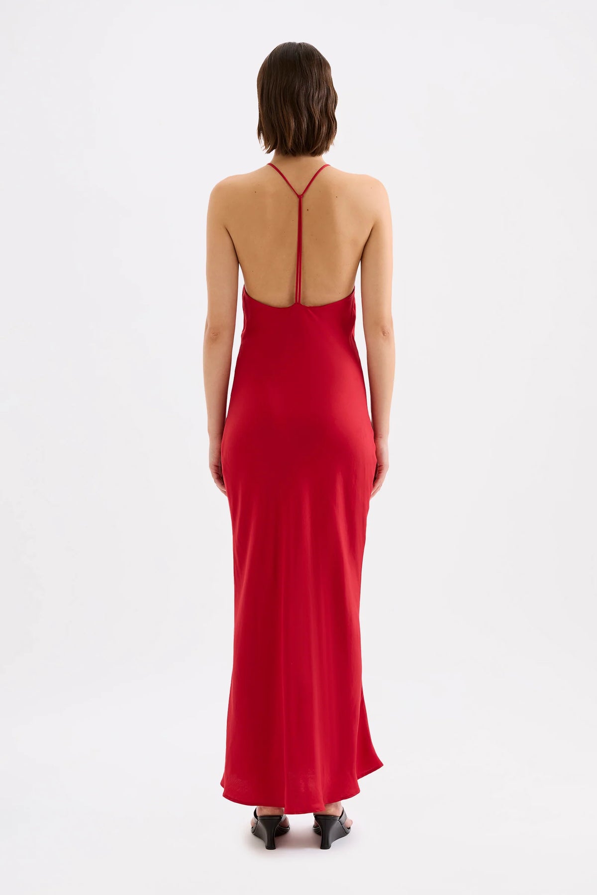 Nude Lucy Kira Tencel Dress - Crimson