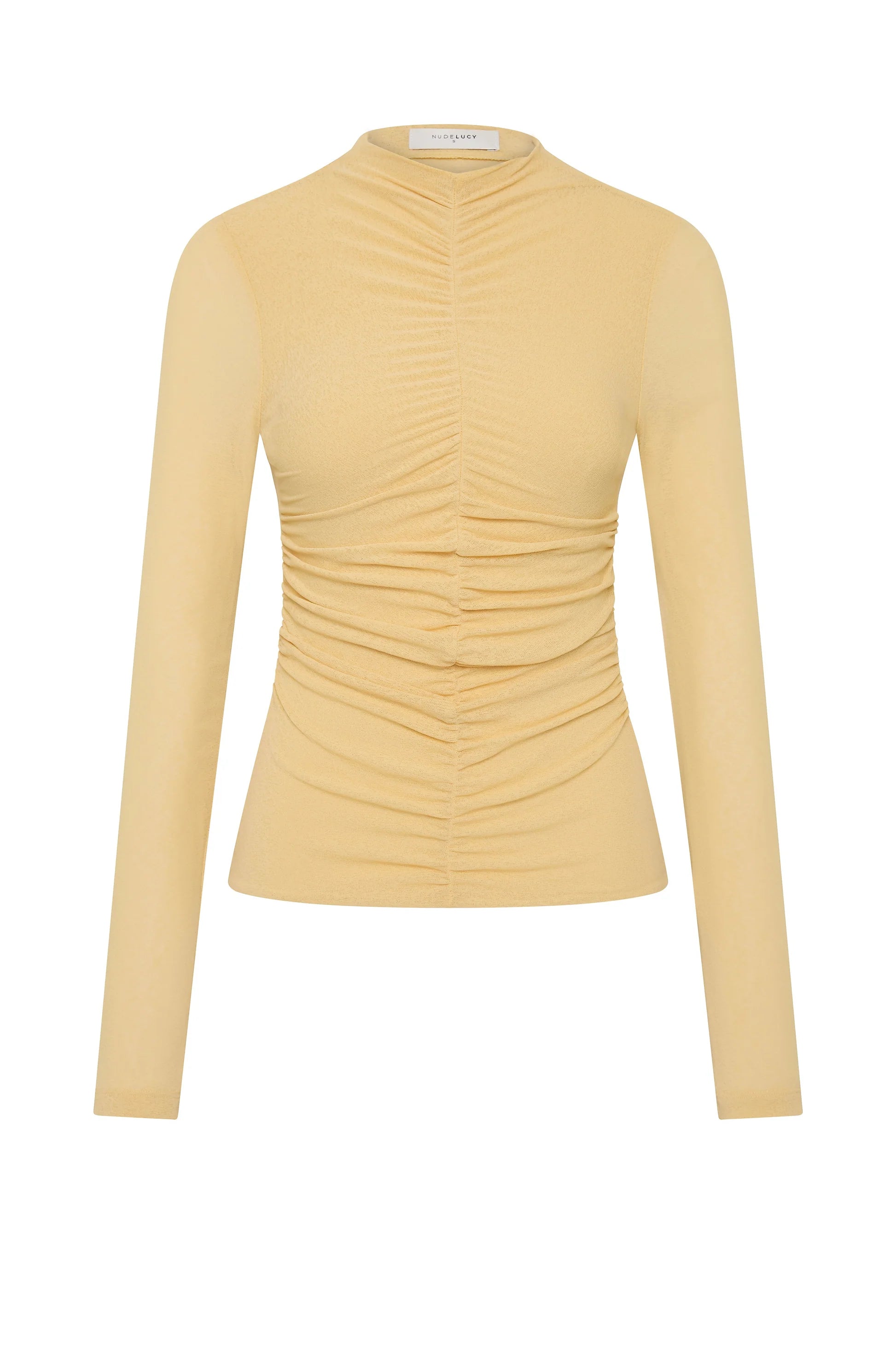 Nude Lucy Marti Mesh Top - Butter