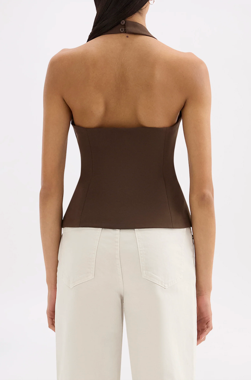 Nude Lucy Myra Top - Chocolate