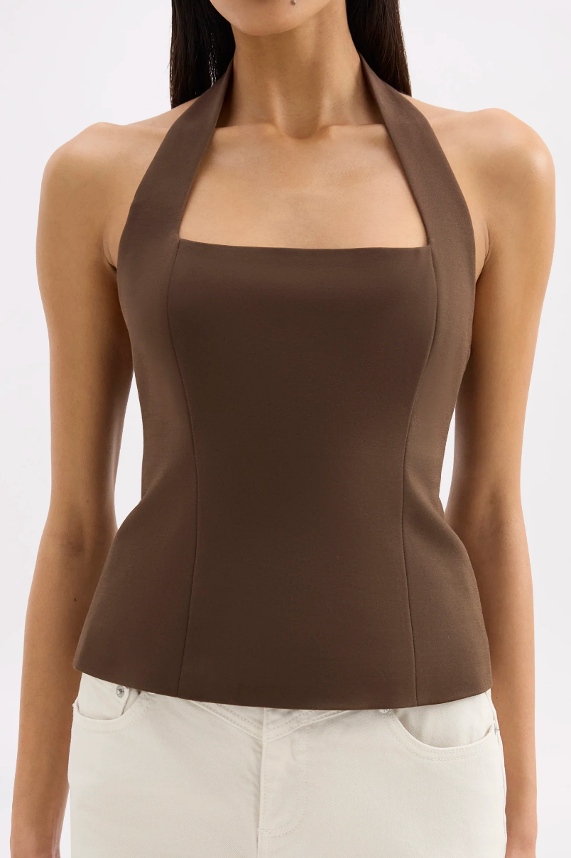 Nude Lucy Myra Top - Chocolate