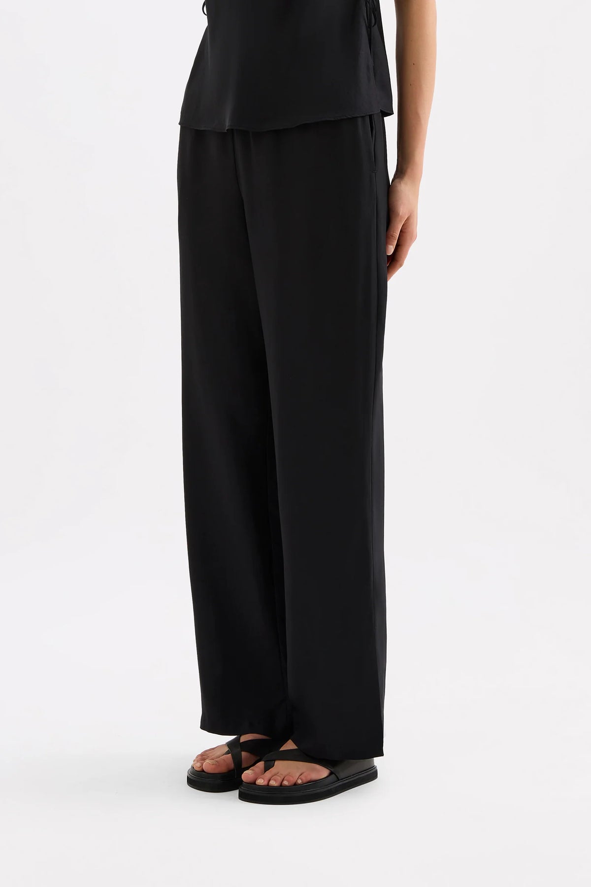 Nude Lucy Nude Lucy Jaslynn Tencel Pant - Black