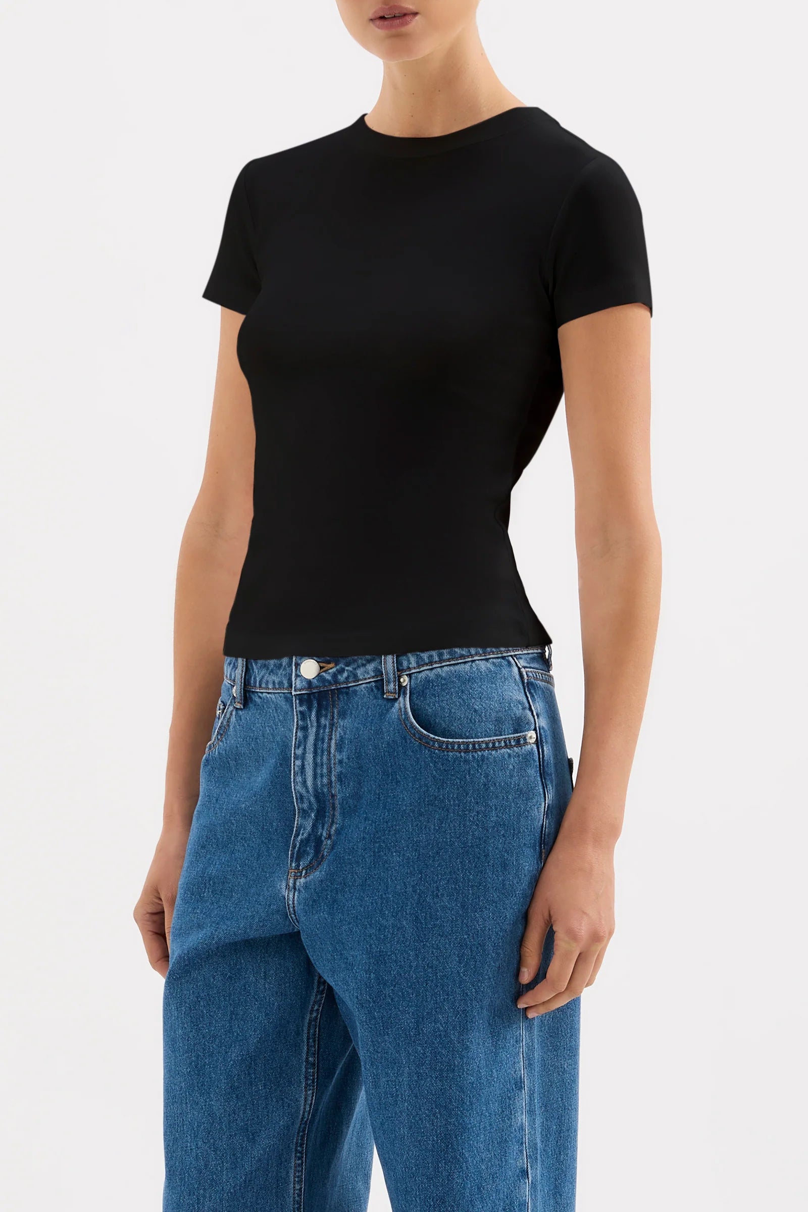 Nude Lucy Organic Baby Tee - Black