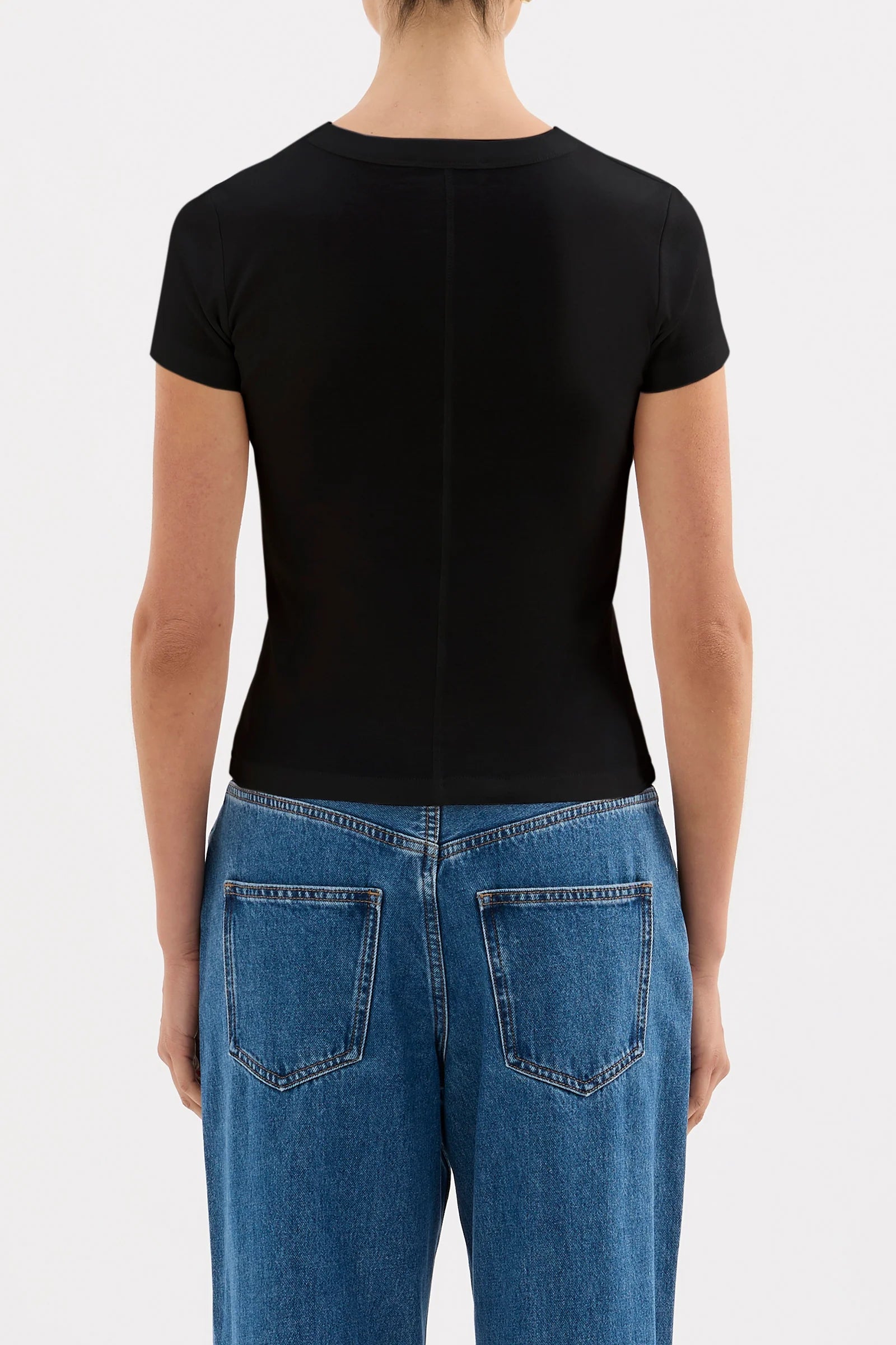 Nude Lucy Organic Baby Tee - Black