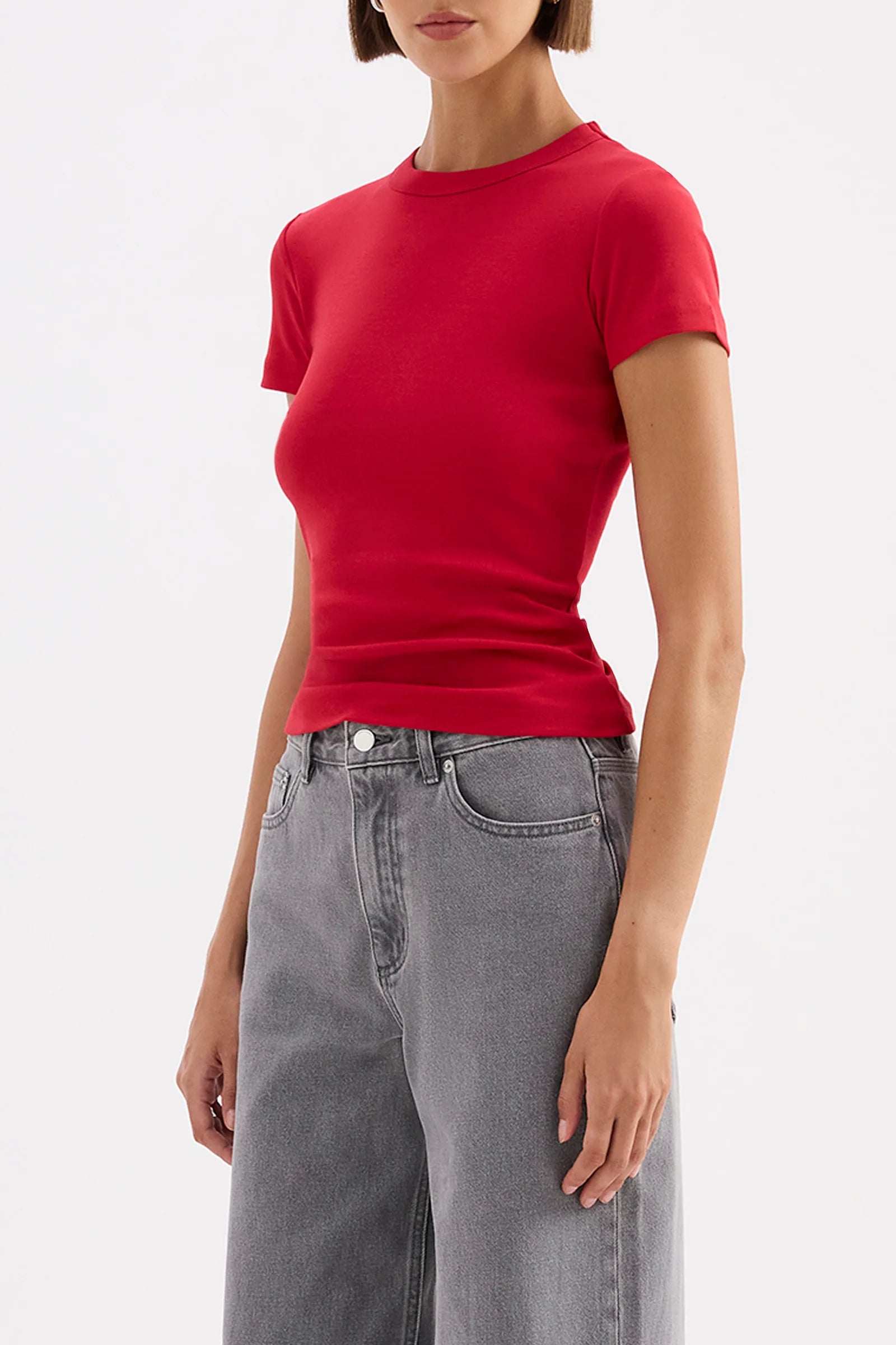 Nude Lucy Organic Baby Tee - Cherry