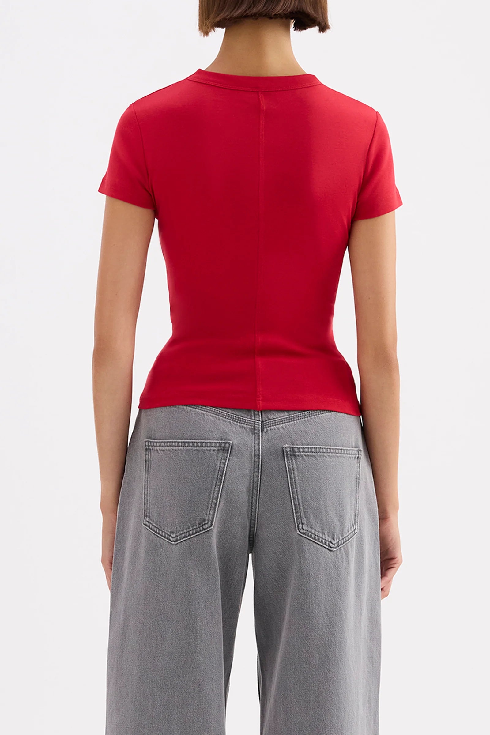 Nude Lucy Organic Baby Tee - Cherry