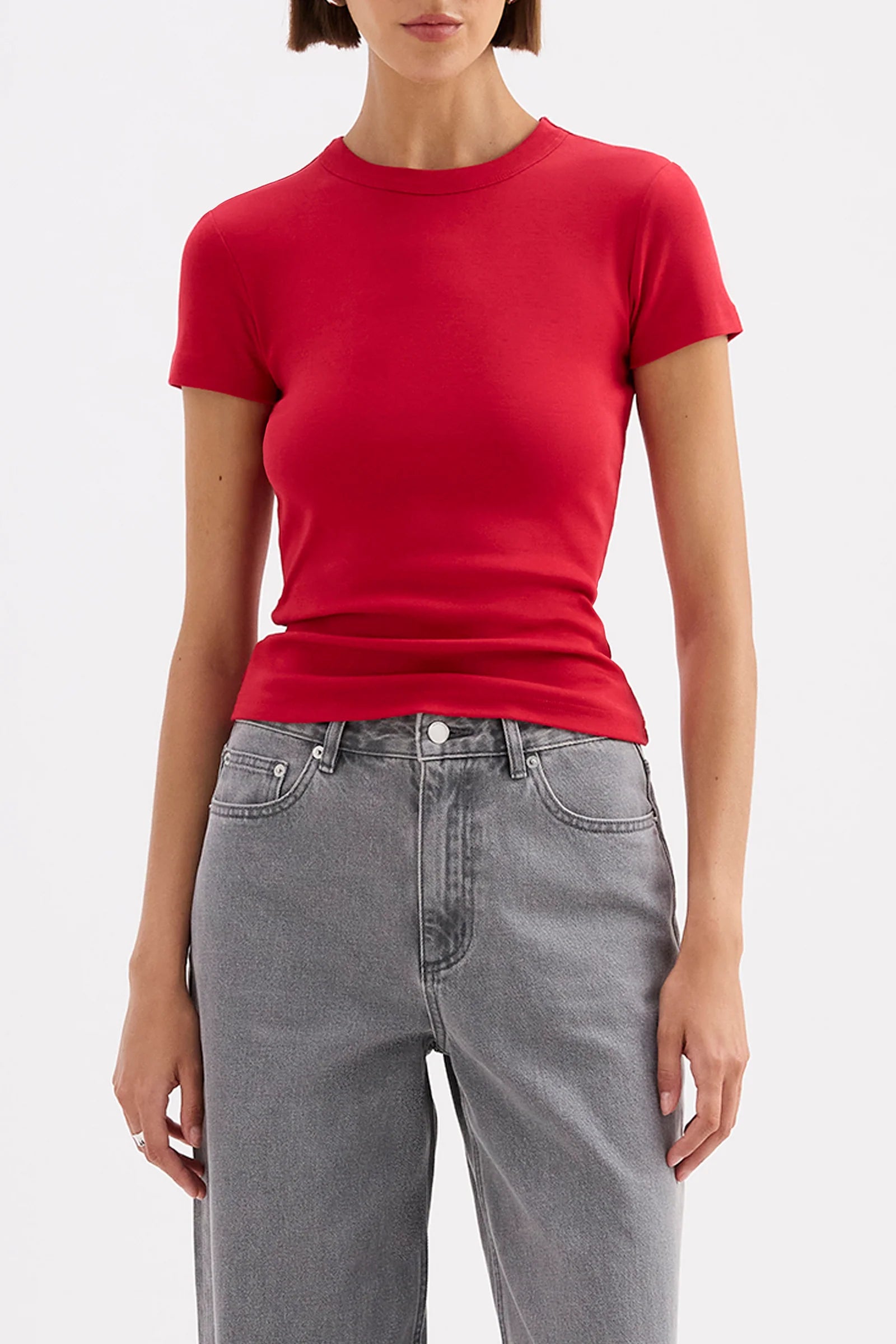 Nude Lucy Organic Baby Tee - Cherry