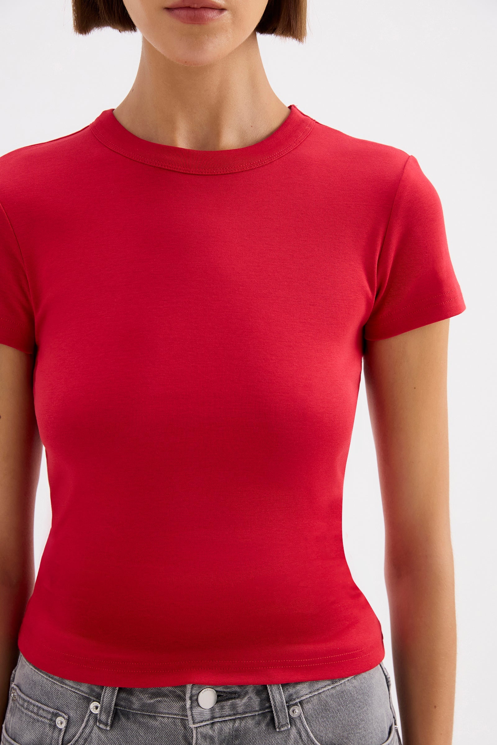 Nude Lucy Organic Baby Tee - Cherry