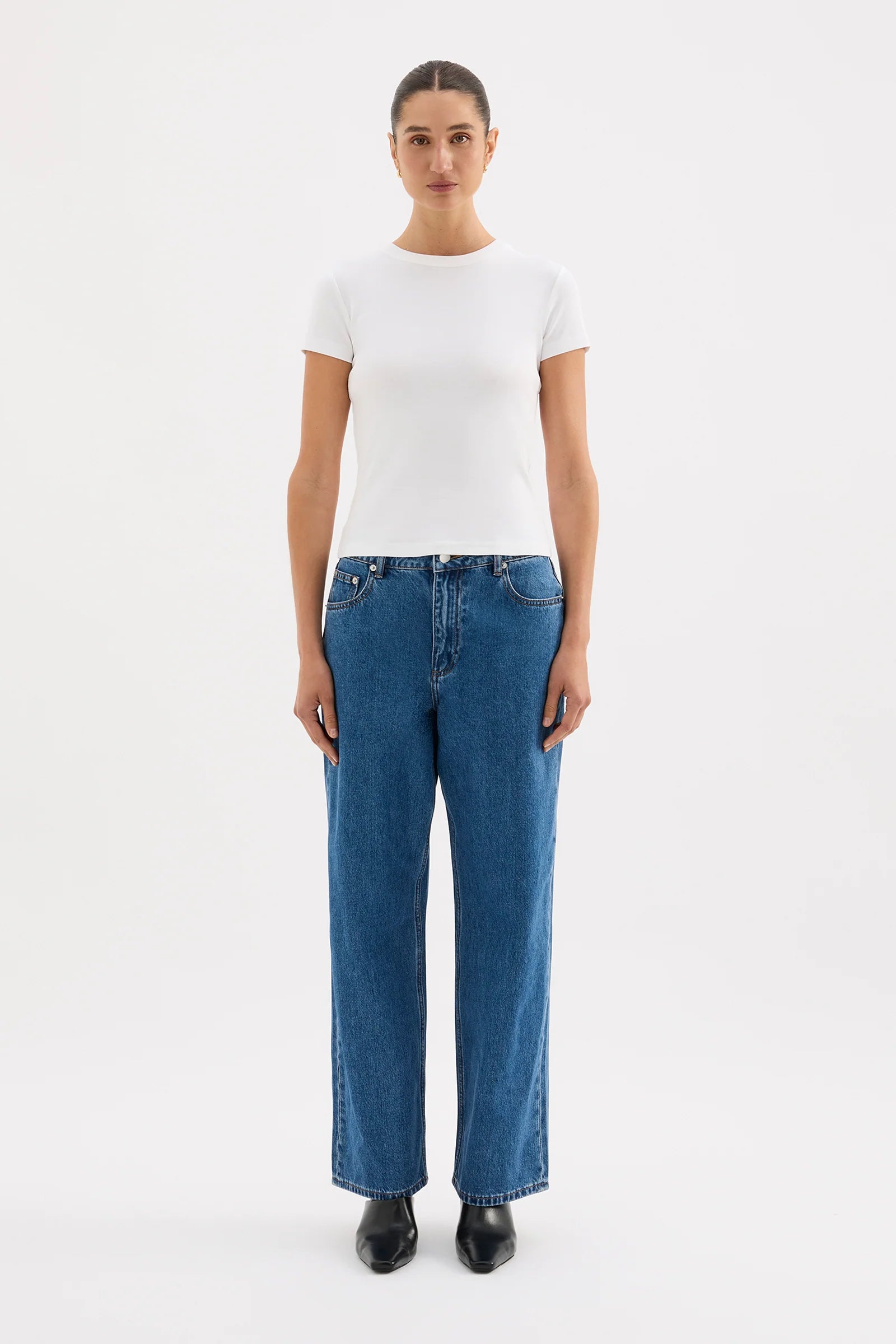 Nude Lucy Organic Baby Tee - White