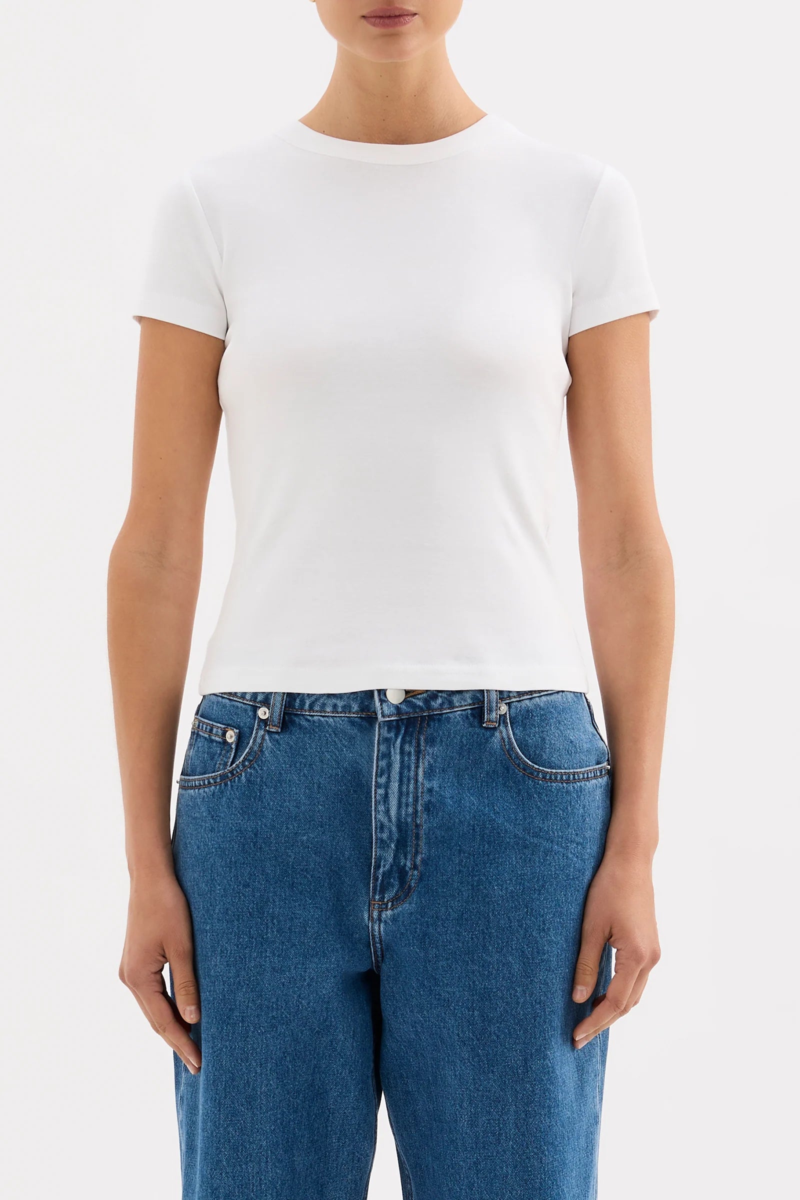 Nude Lucy Organic Baby Tee - White