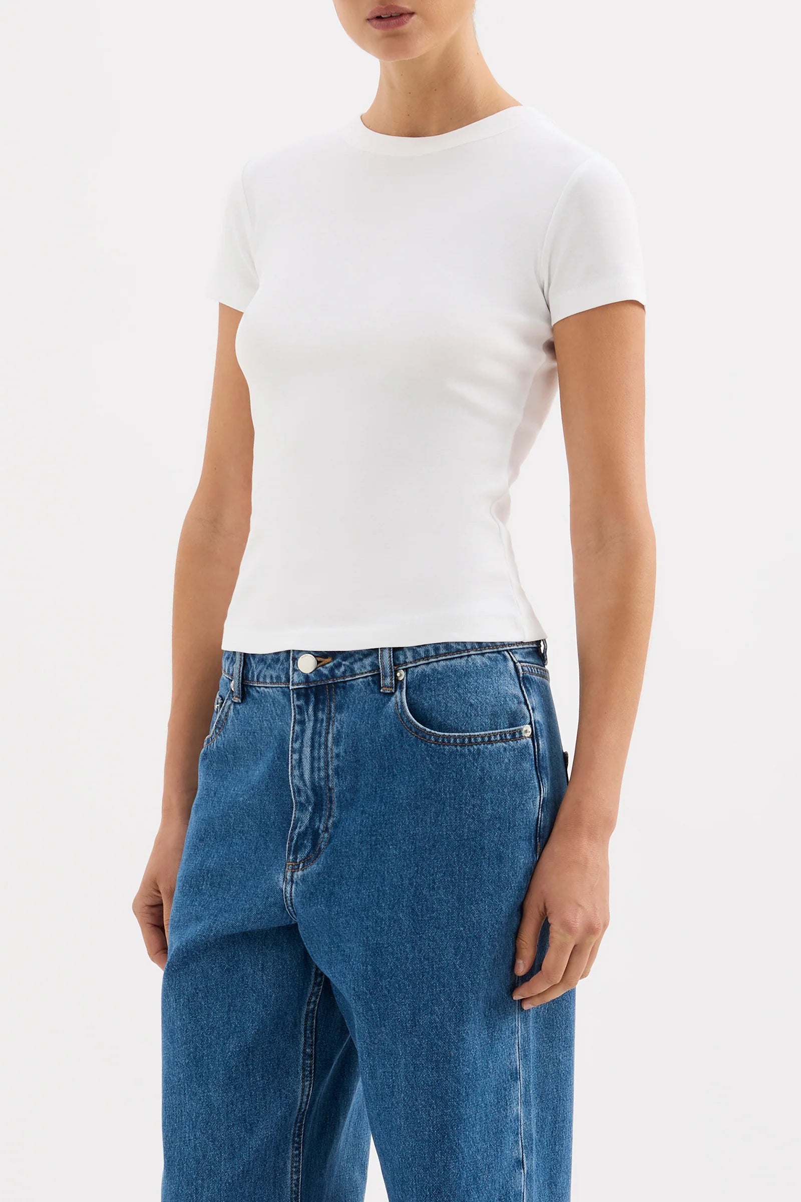 Nude Lucy Organic Baby Tee - White