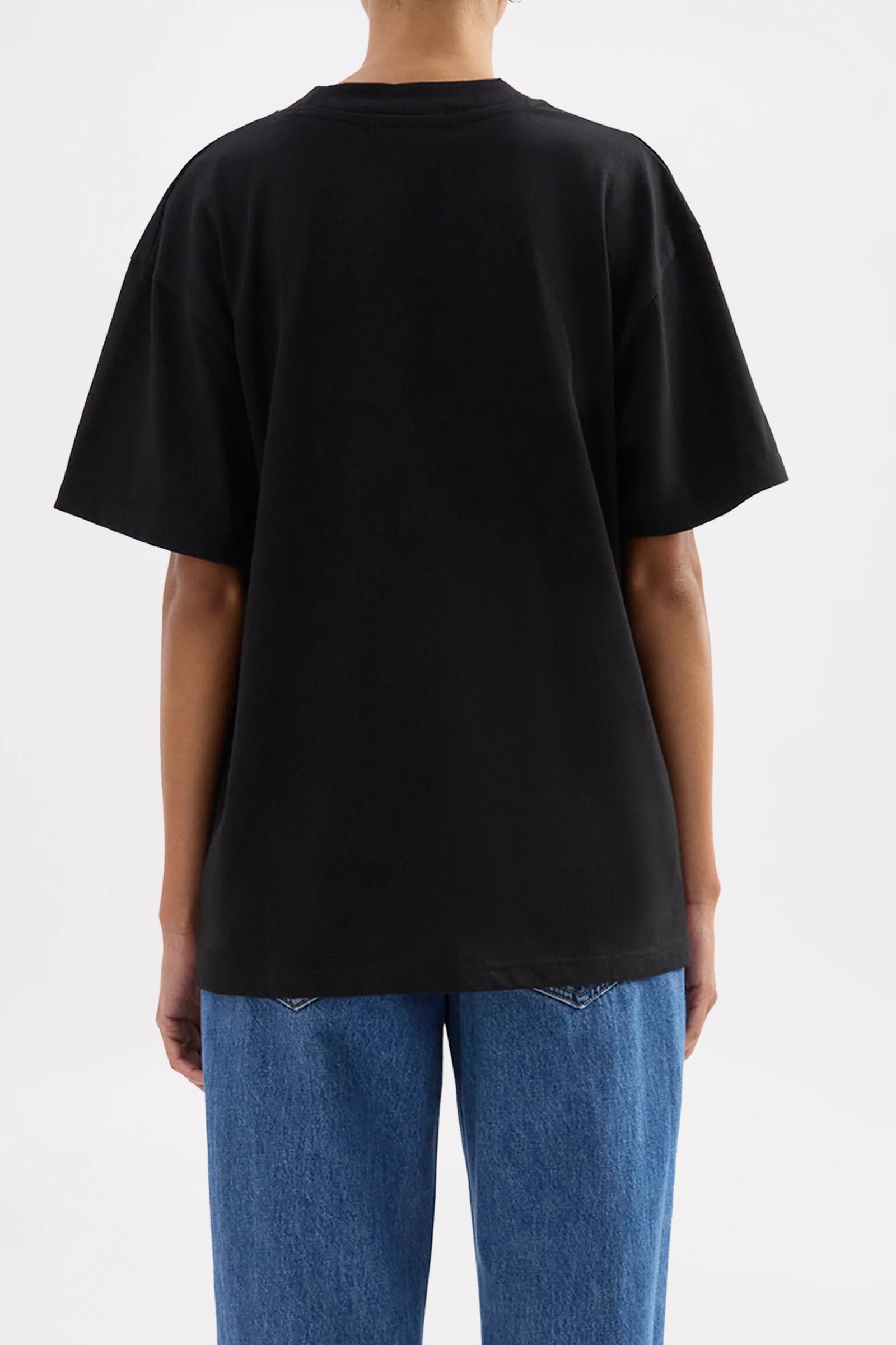 Nude Lucy Organic Boyfriend Tee - Black