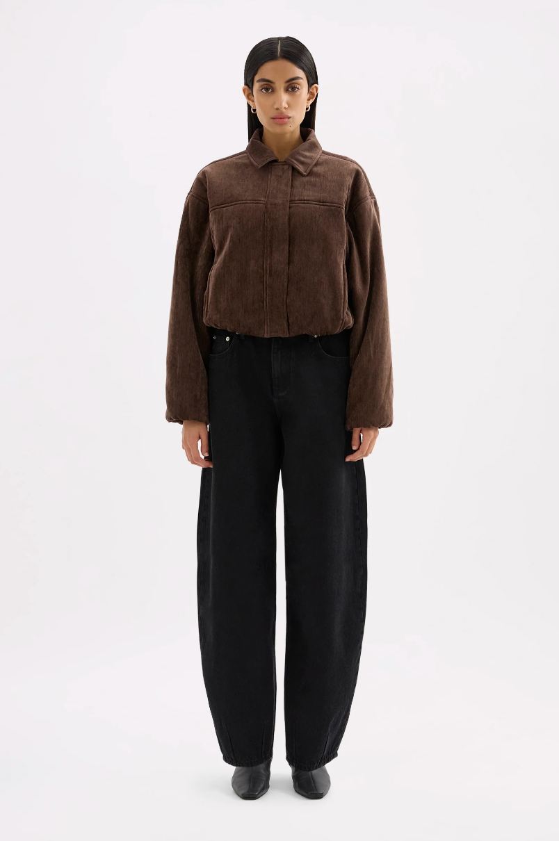 Nude Lucy Sabina Bomber - Espresso