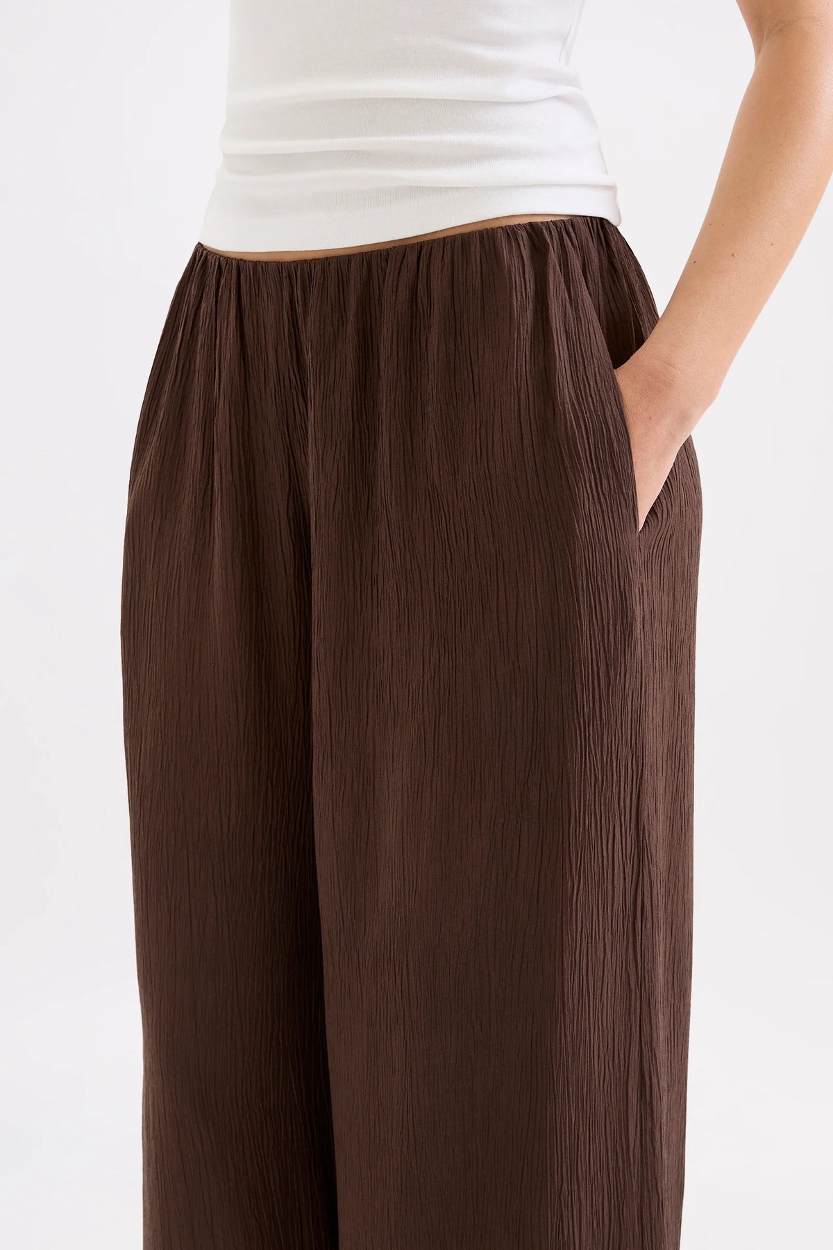 Nude Lucy Waylon Pant - Chocolate