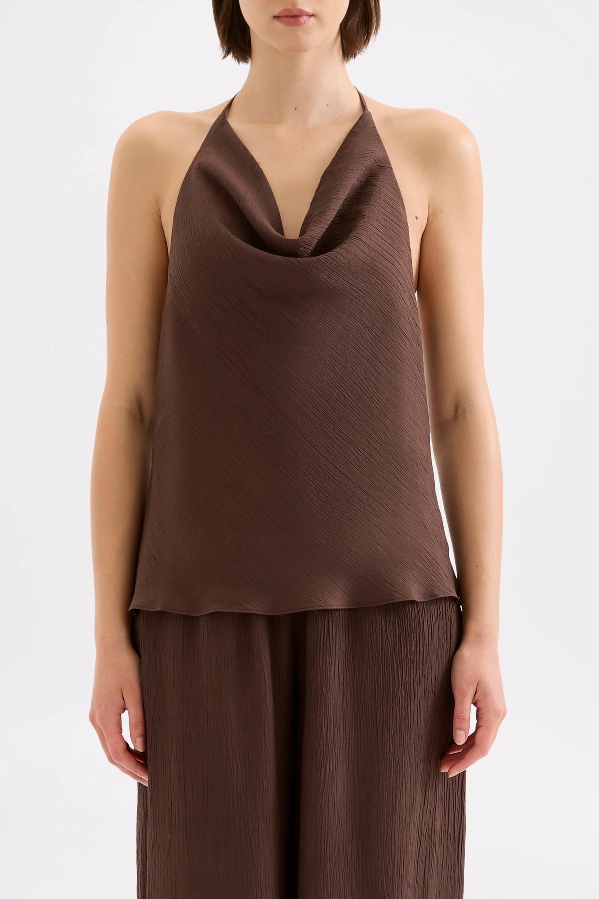 Nude Lucy Waylon Top - Chocolate