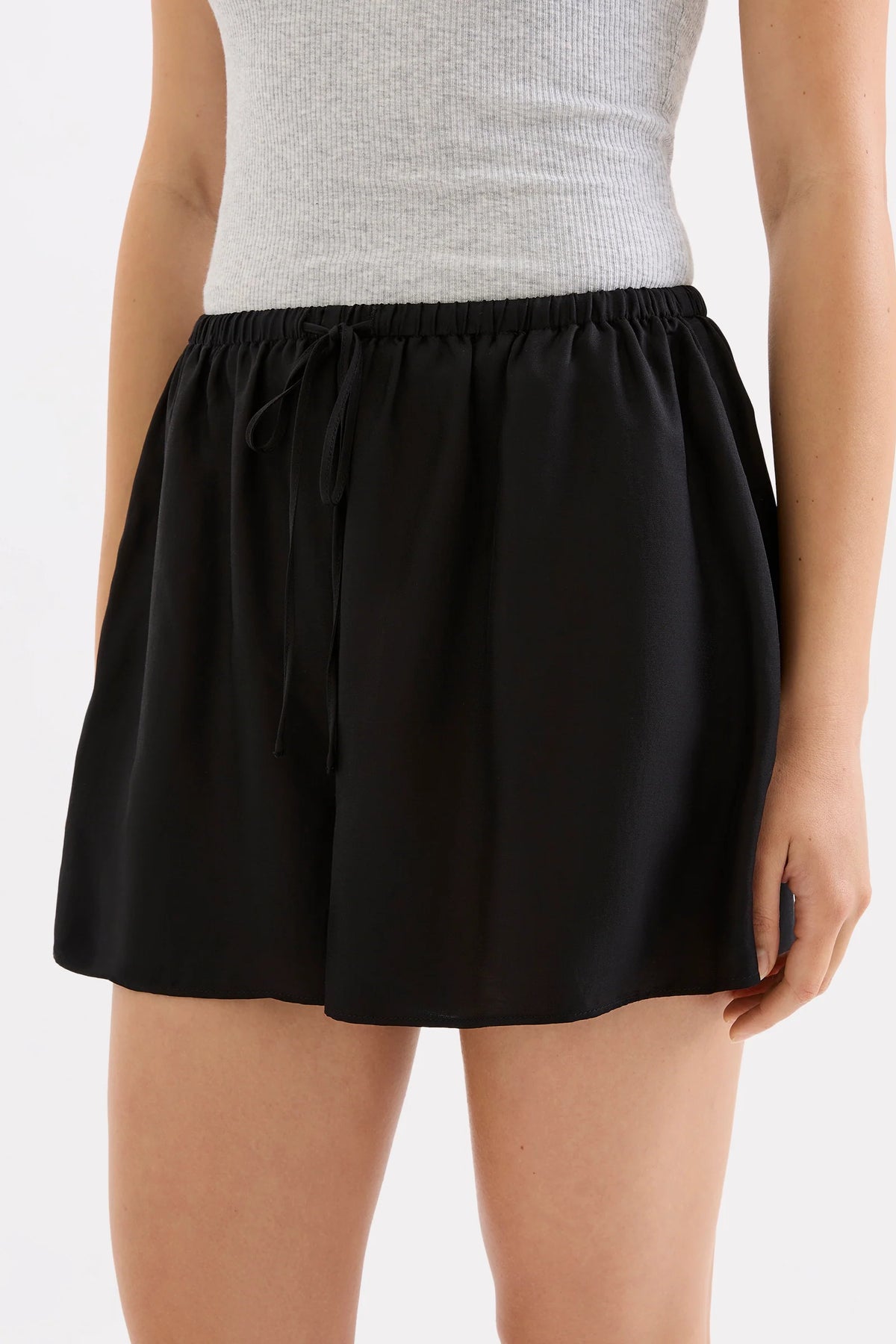 Nude Lucy Willa Tencel Short - Black