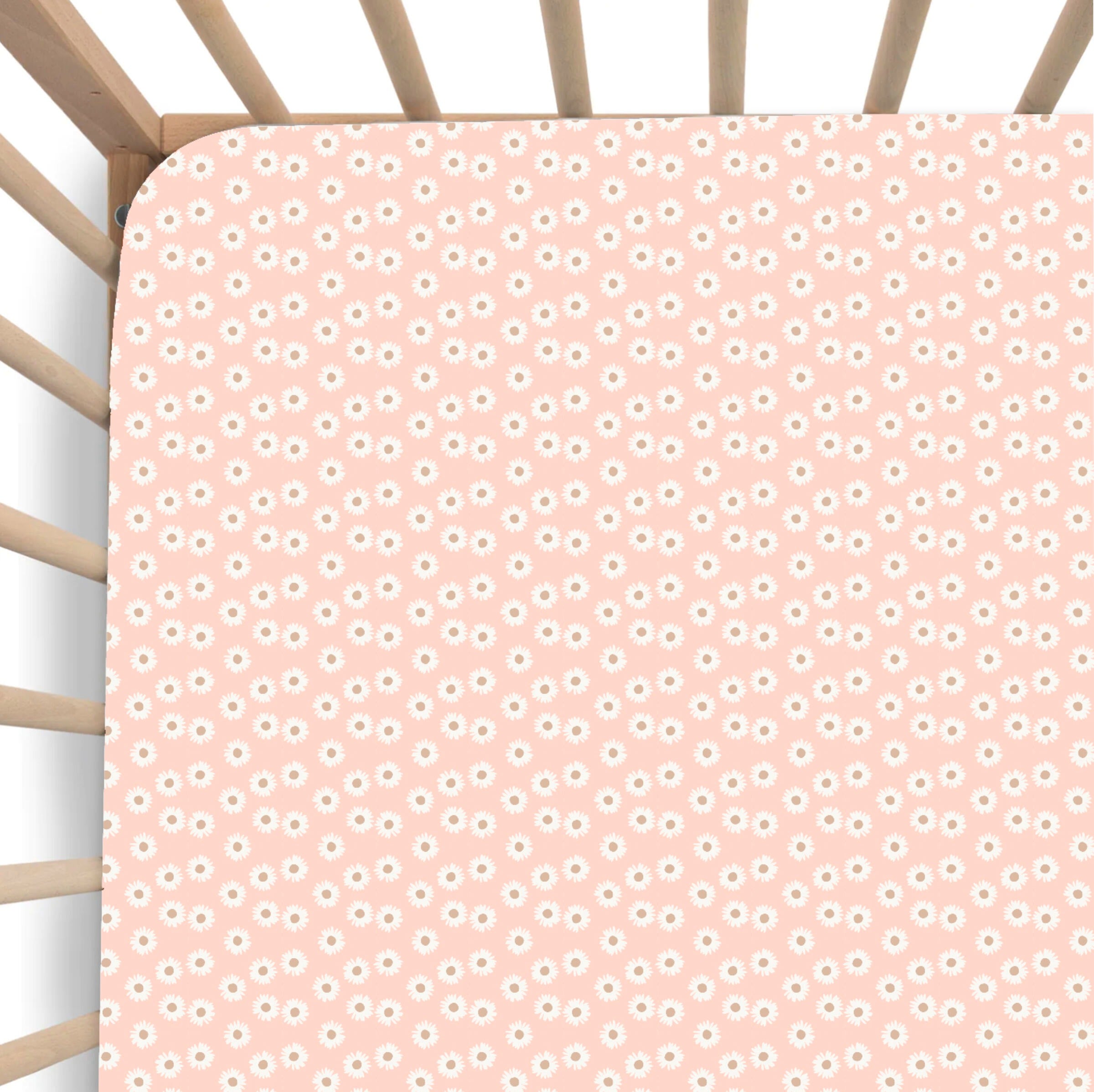 Kynd Fitted Cot Sheet - Daisy Charm