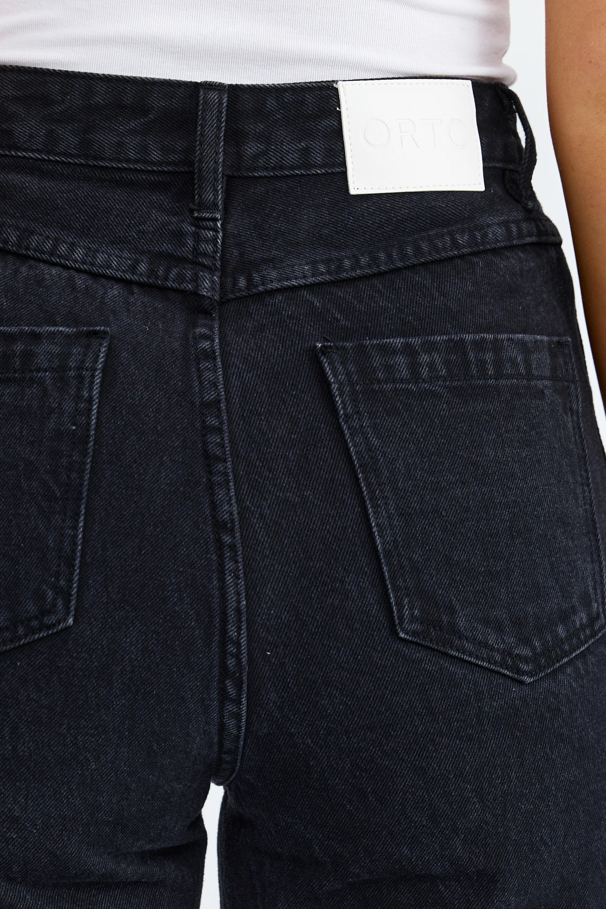 ORTC Arlo High Rise Jean - Washed Black
