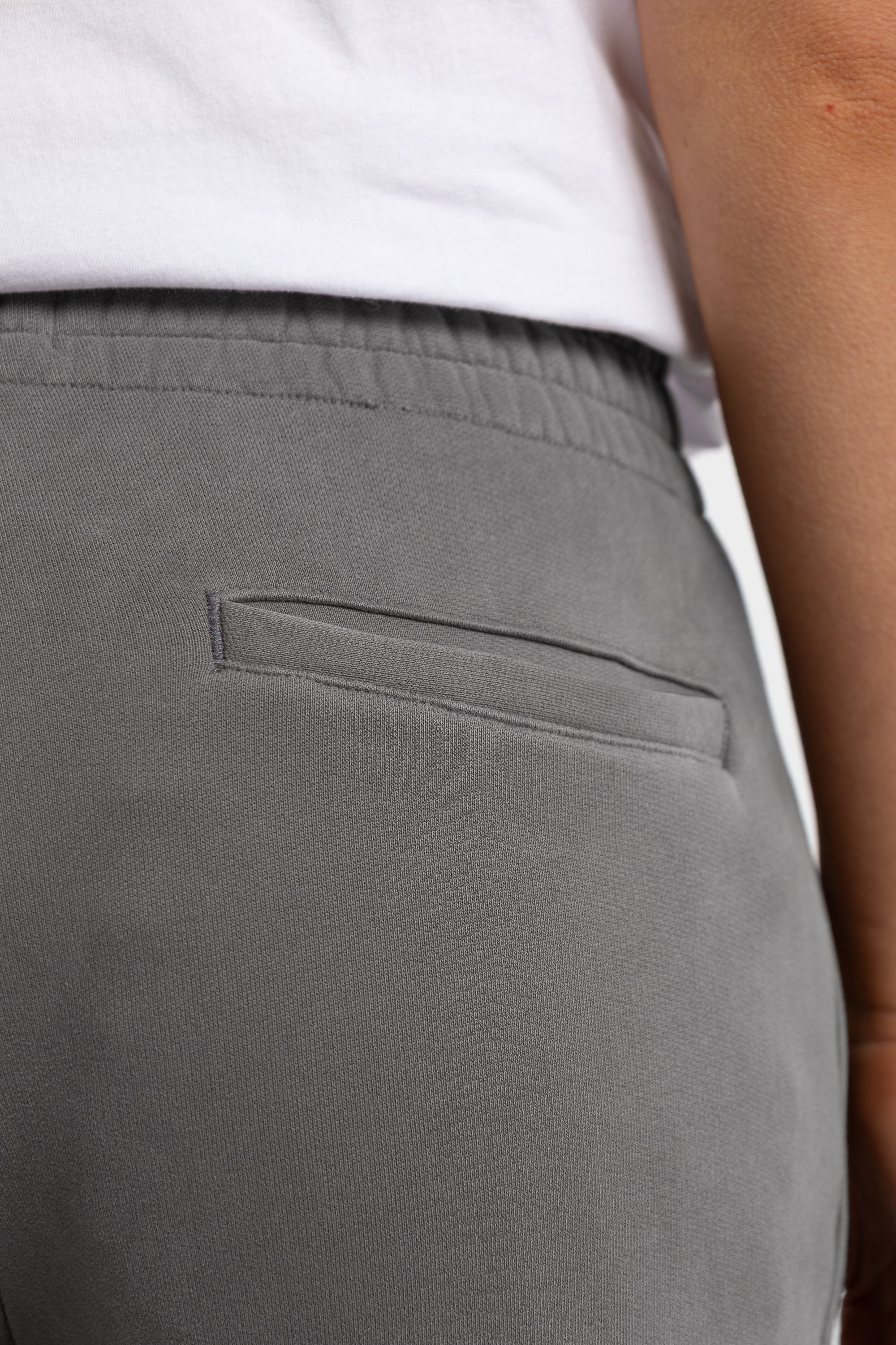 ORTC Ashley Zip Hem Track Pant - Washed Grey