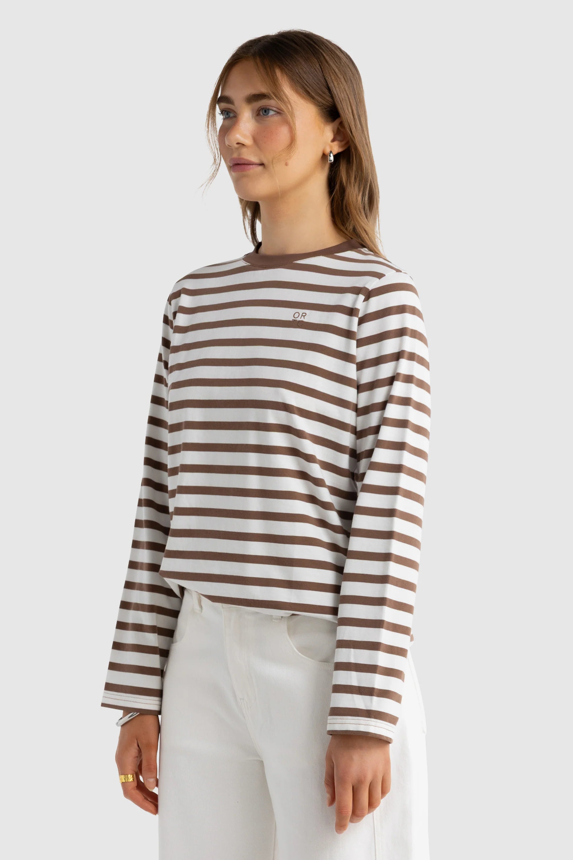 ORTC Clara Long Sleeve T-Shirt - Espresso
